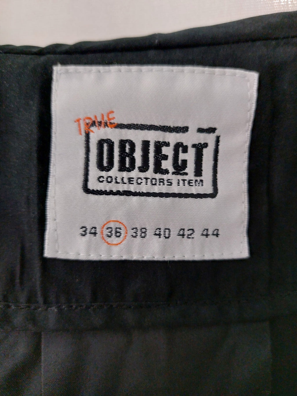 EK2737 Damen Weste von Object, schwarz, Gr.364