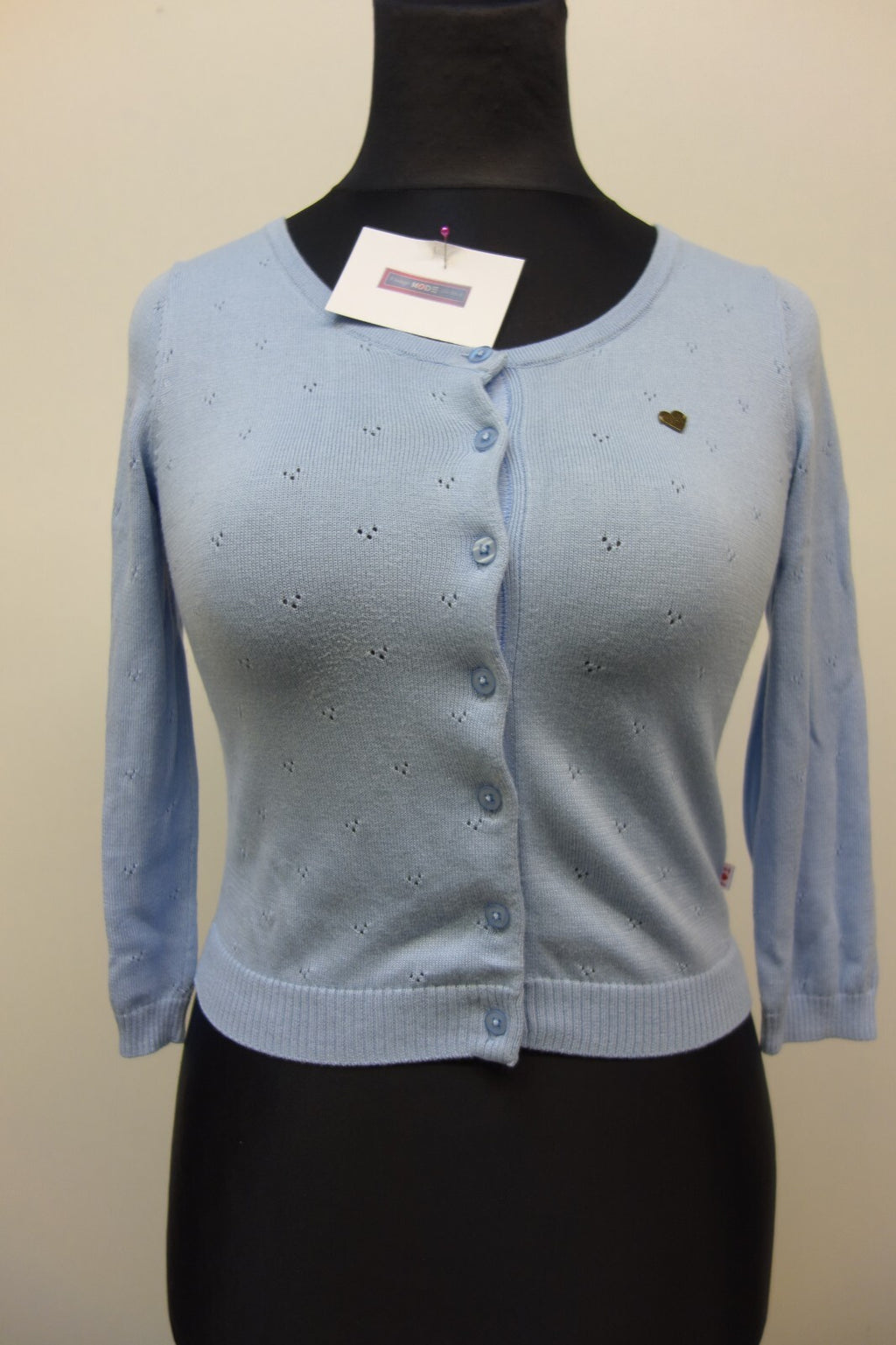 EK1981 Mädchen Strickjacke von BG, blau, Gr. S0