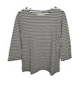 EK7180 Damen Sweatshirt von Heiter bis Wolkig, Blau/weiß, Gr.M0