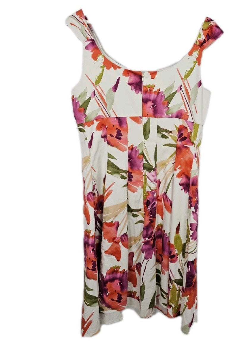 EK2555 Damen Kleid  Von Dressbarn, Mehrfarbig, Gr. 14 Ca 443