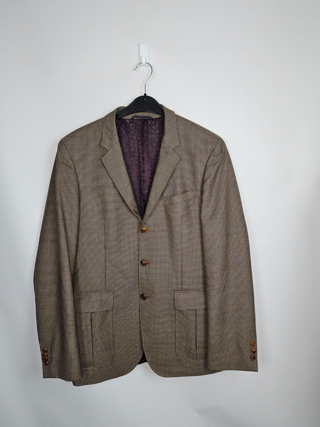 EK3129 Herren Anzugsjacke von Hugo Boss, Braun, Gr.:500