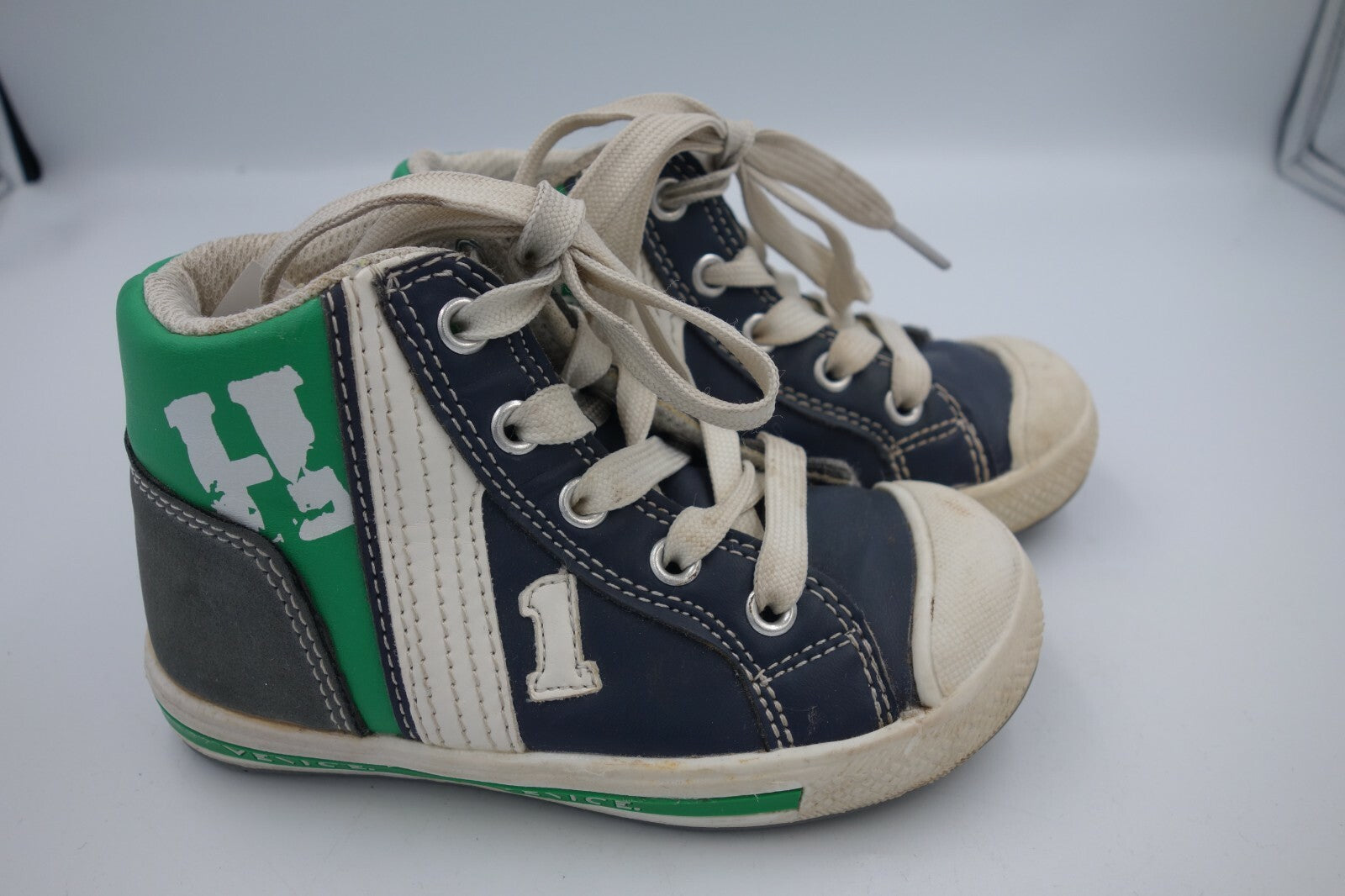 Jungen Sneaker von Venice GR 24 blau grün ES 5261