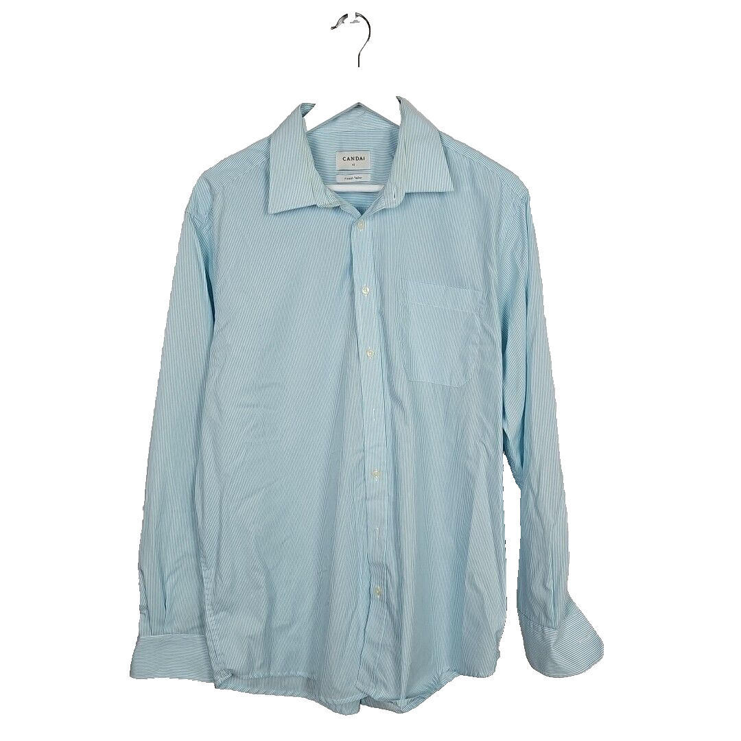 EK1649 Damen Bluse Von Canda C&A, Hellblau, Gr.430