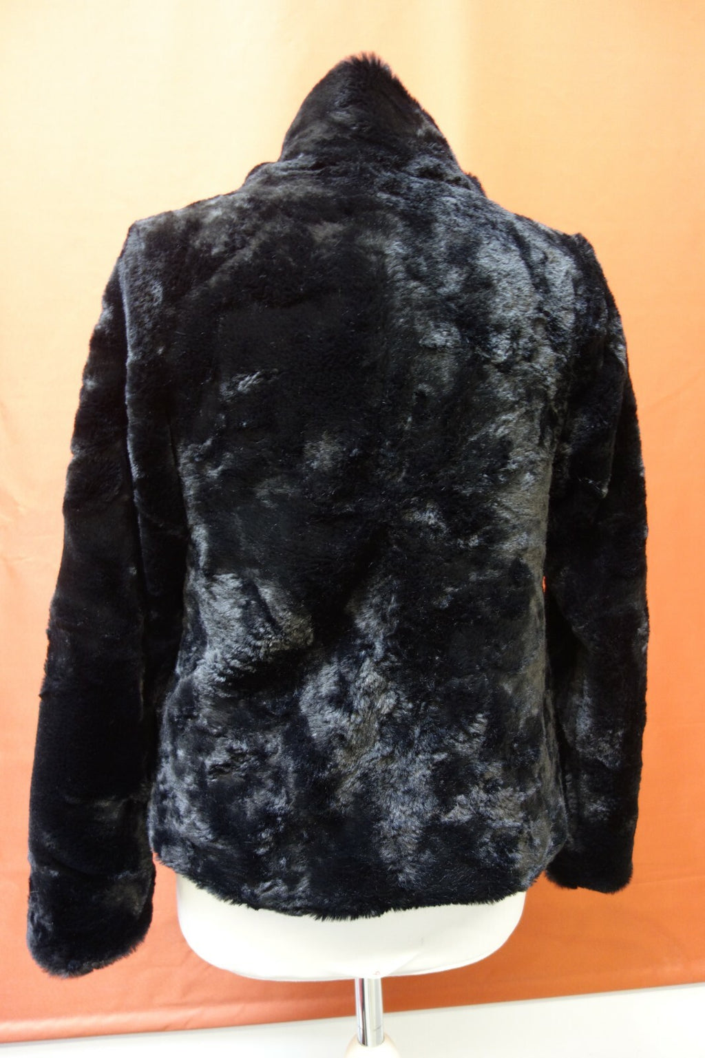 EK0204 Damen Jacke (Kunstfell) von Nile, schwarz, S3