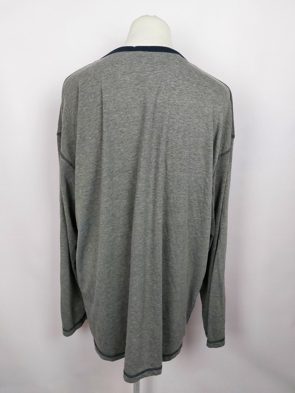 EK1060 Herren Langarmshirt von Ceceba, grau, Gr. 5XL2