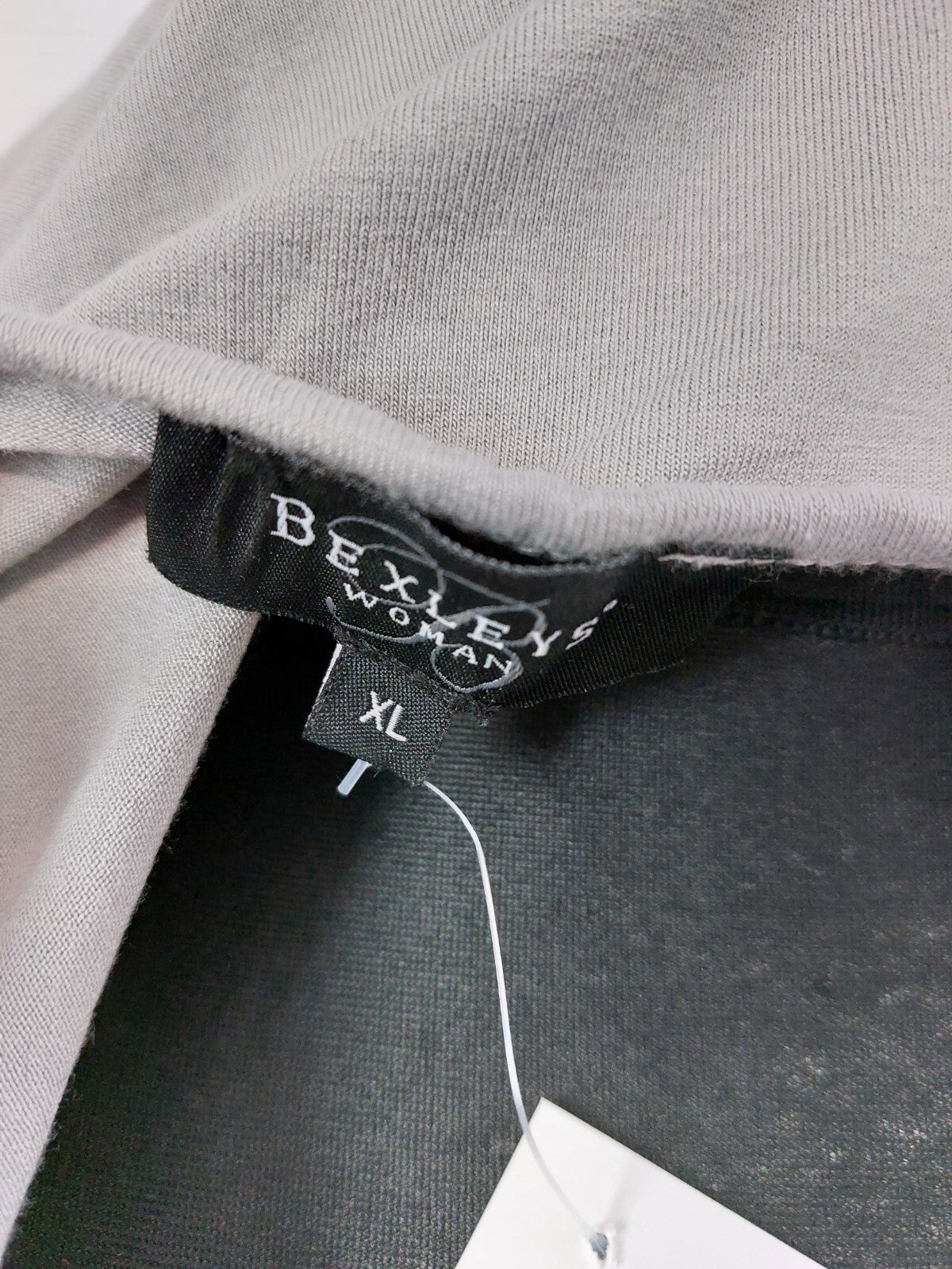 EK3436 Damen Shirt von Bexleys, grau mit Strasssteinen, Gr.XL5