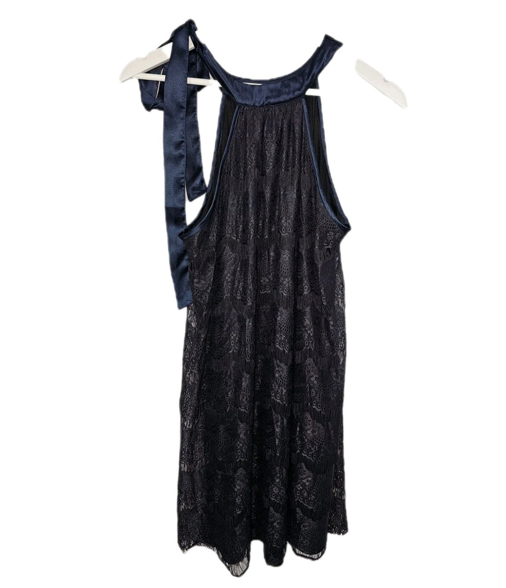 EK0625 Damen Kleid von Vero Moda, blau-schwarz, Gr.XL2