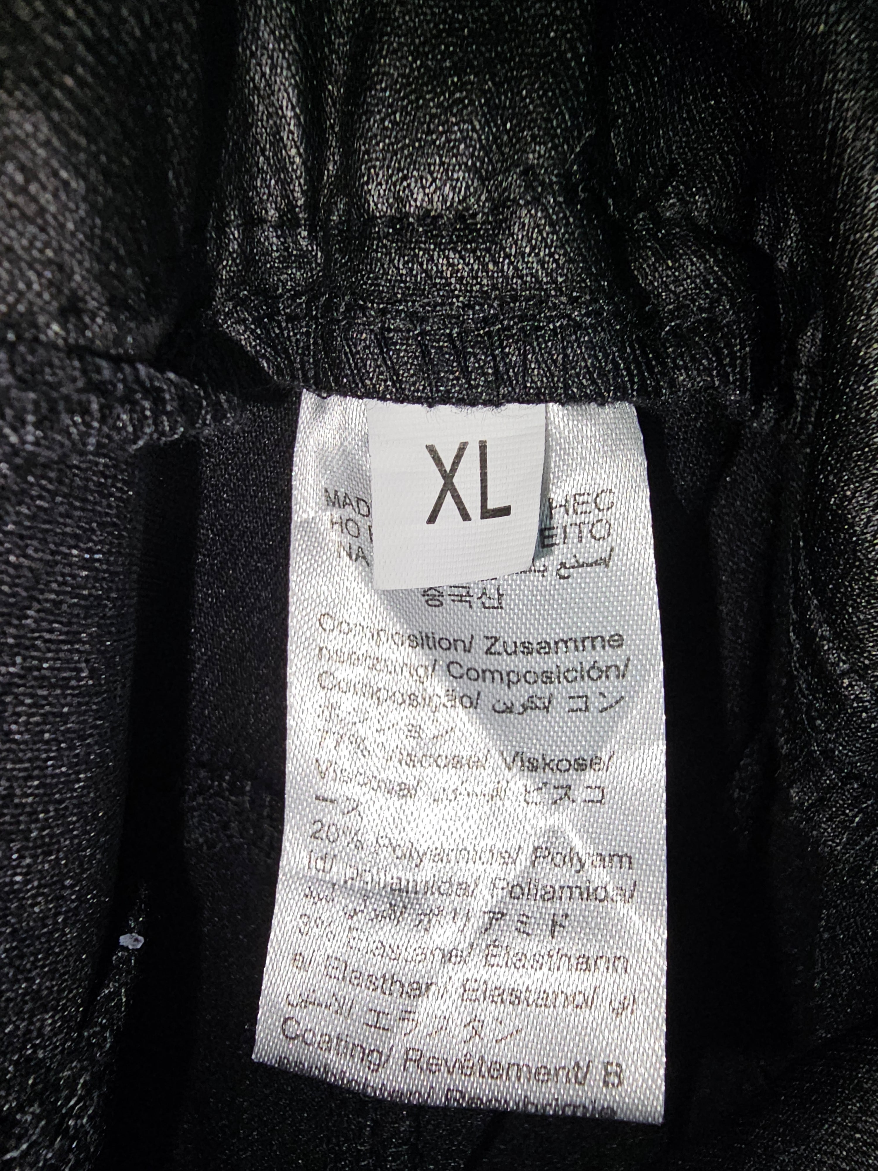 EK13274 Damen Lederhose, Schwarz, Gr. XL