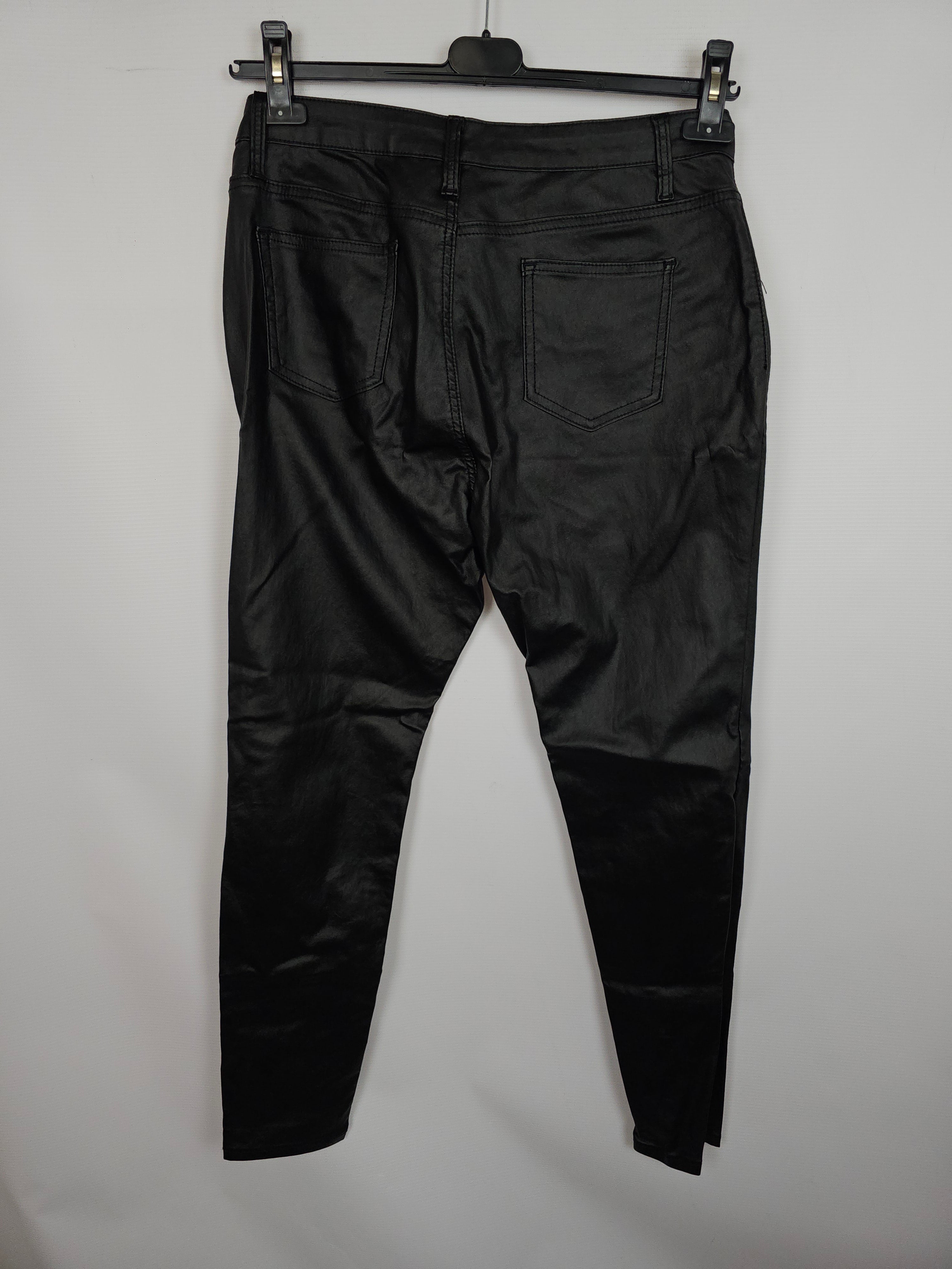 EK13279 Damen Lederhose, Schwarz, Gr. XL