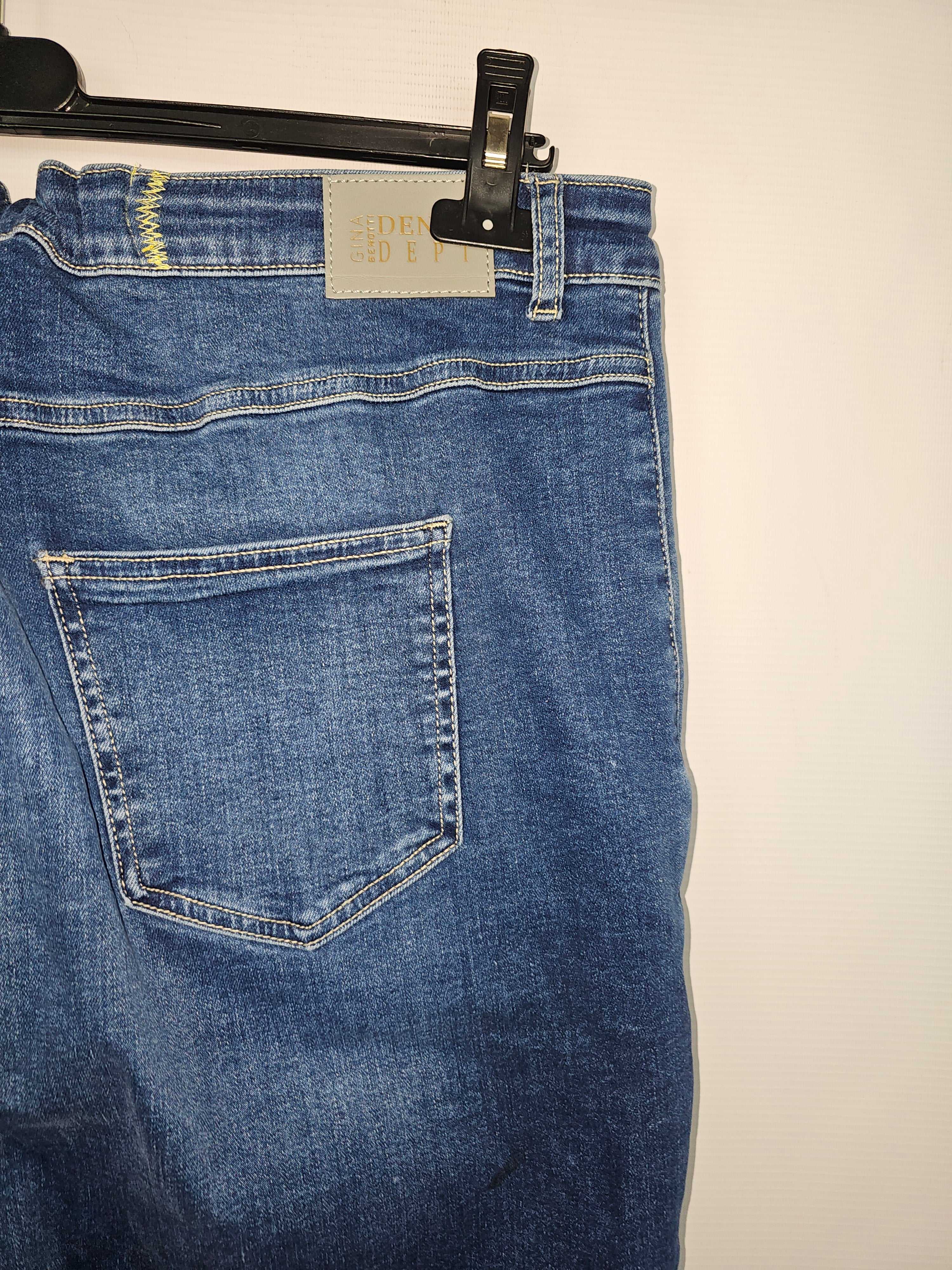 EK13285 Damen Hose von Gina Benotti, Blau, Gr. 50