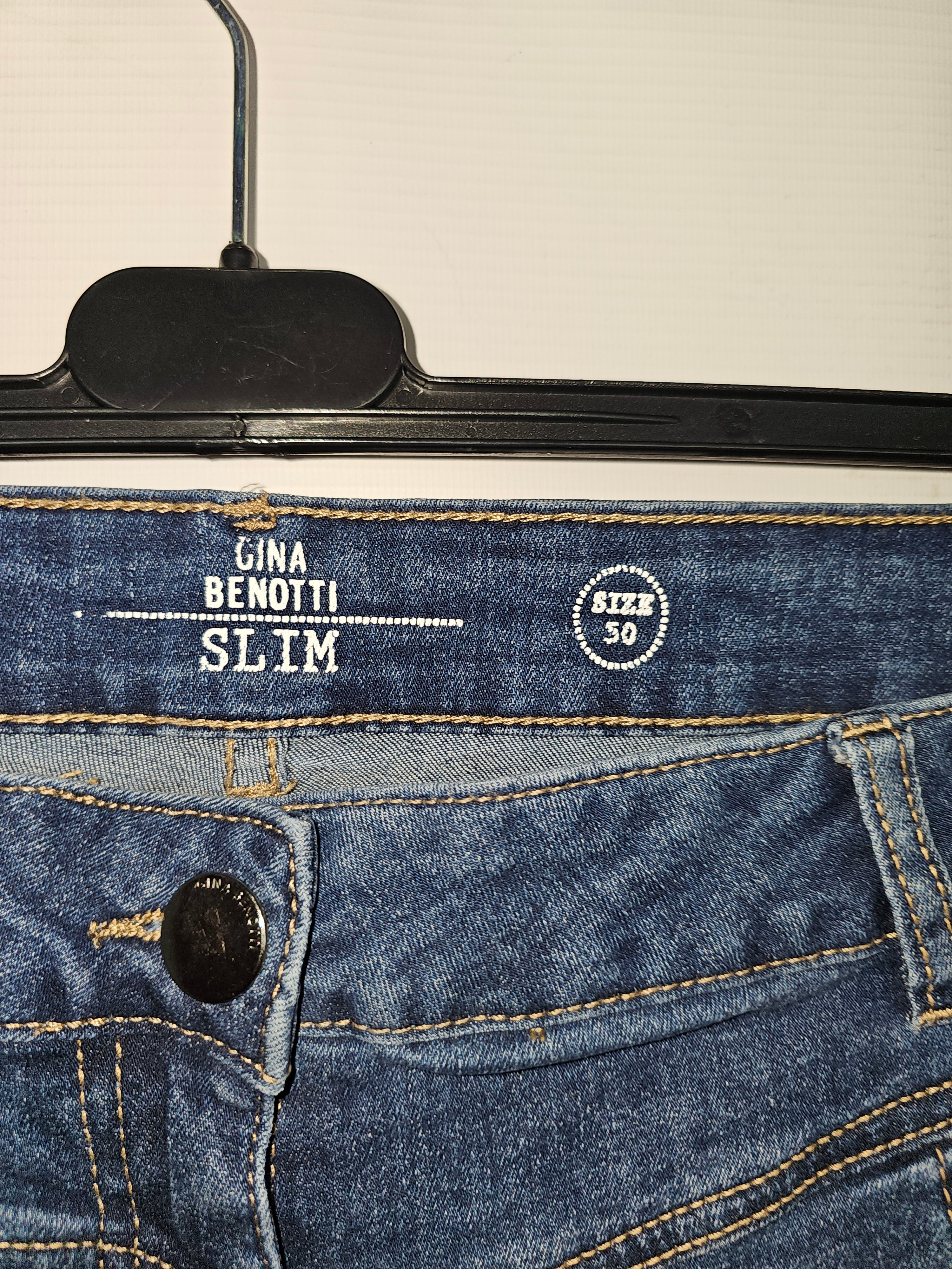 EK13284 Damen Jeans von Gina Benotti, Blau, Gr. 50