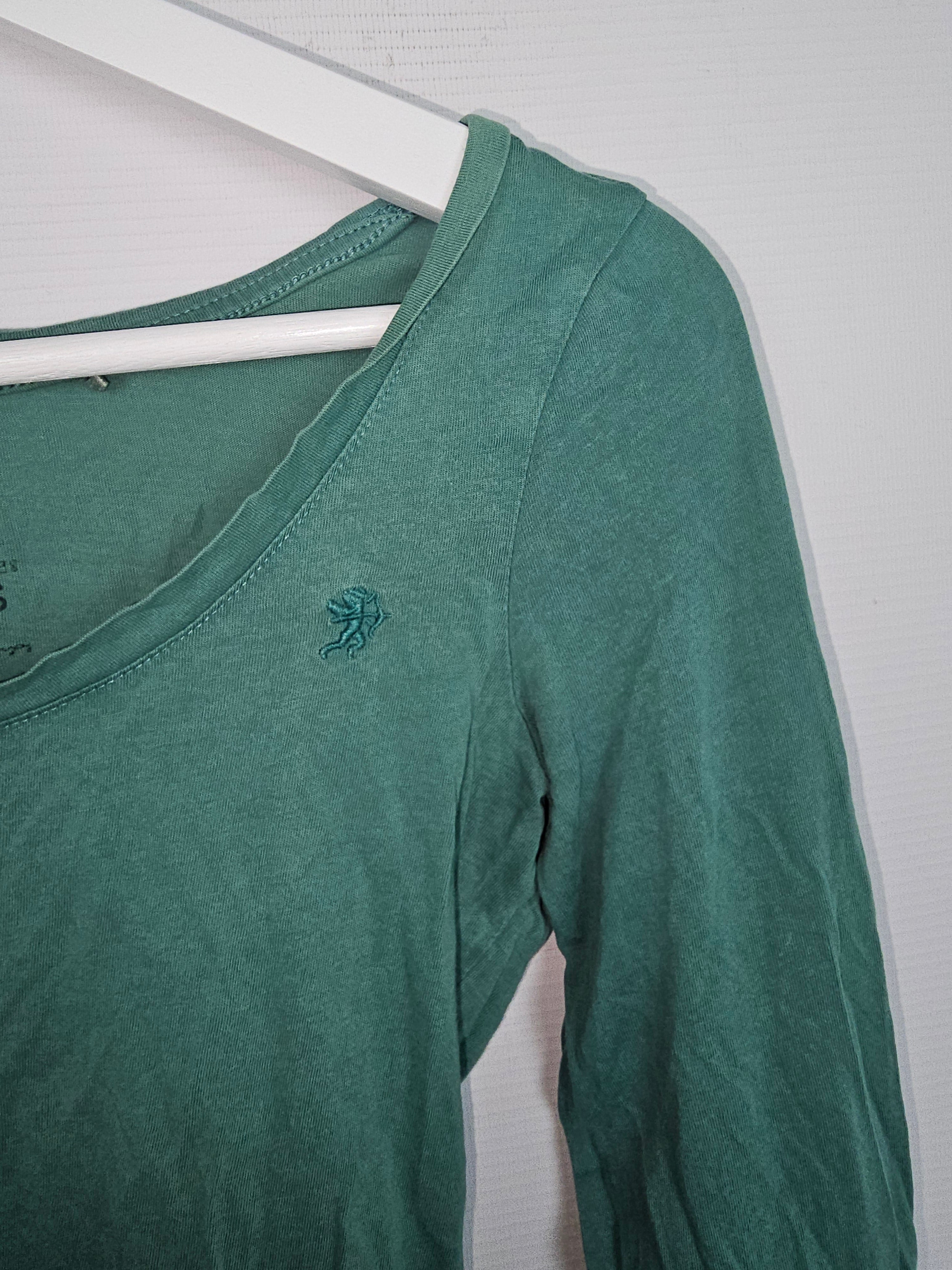 EK13272 Damen Langarmshirt von EDC, grün, Gr.XS