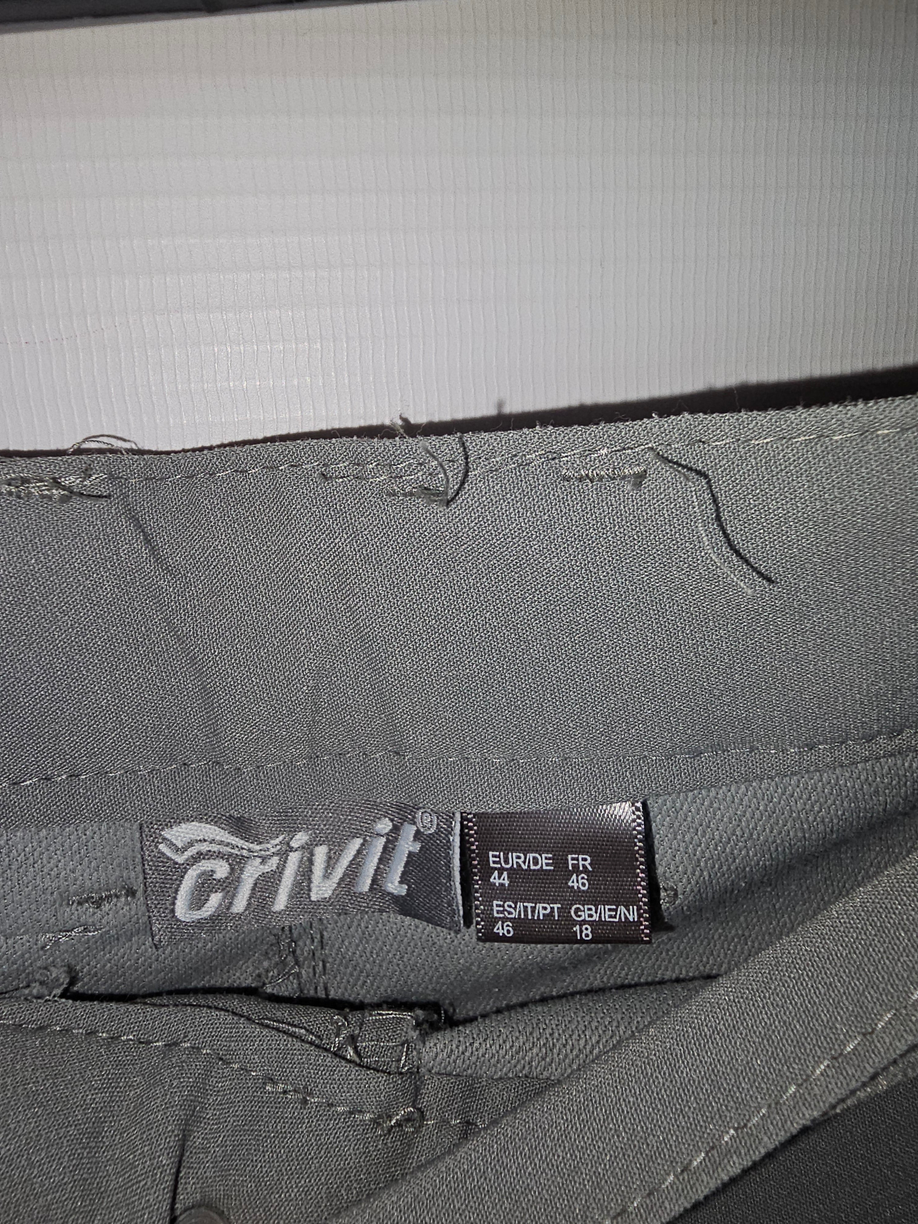 EK13289 Damen Hose von Crivit, grau, Gr.44