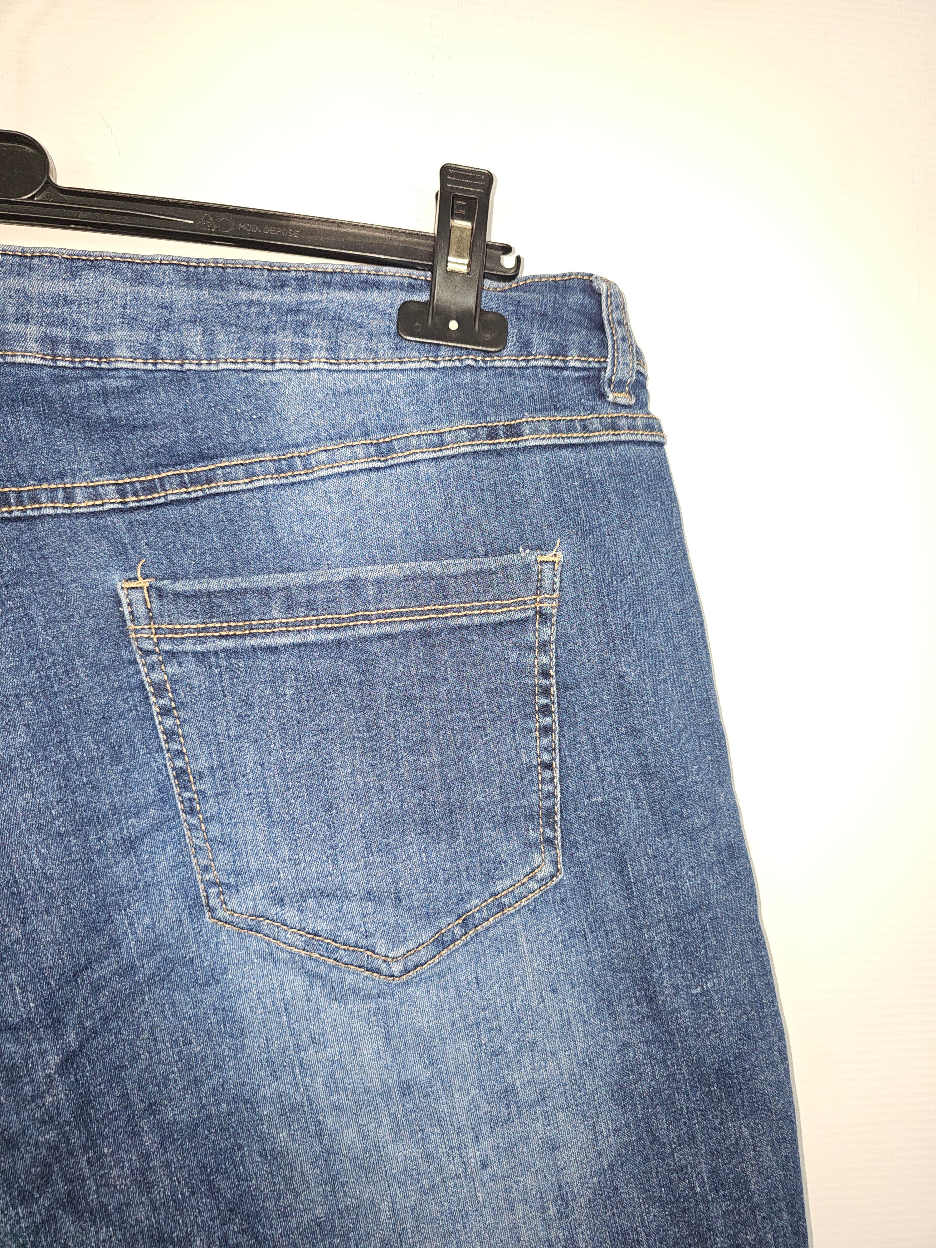 EK13284 Damen Jeans von Gina Benotti, Blau, Gr. 50