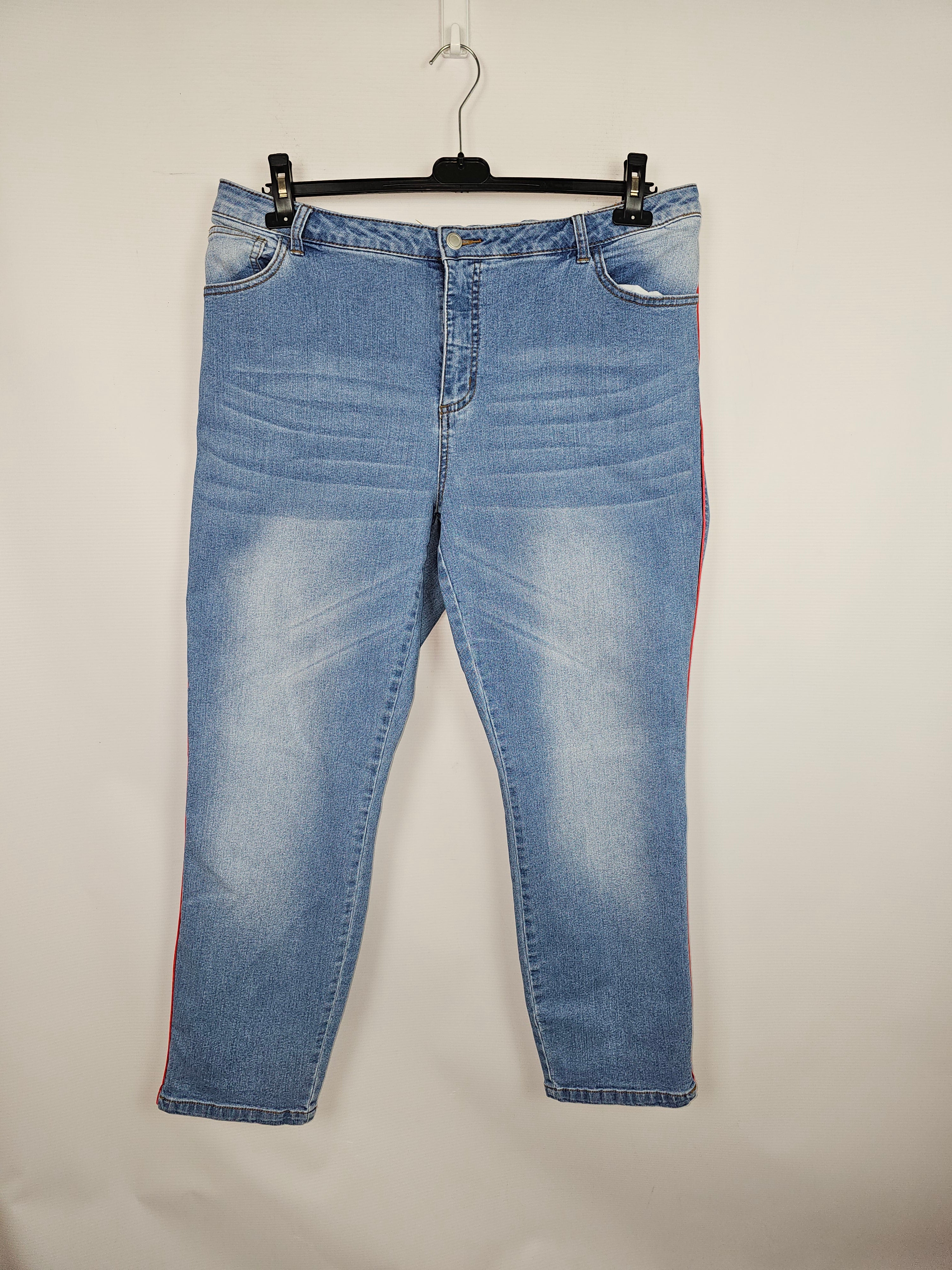 EK13283 Damen Hose von Ambria, Blau, Gr. 50