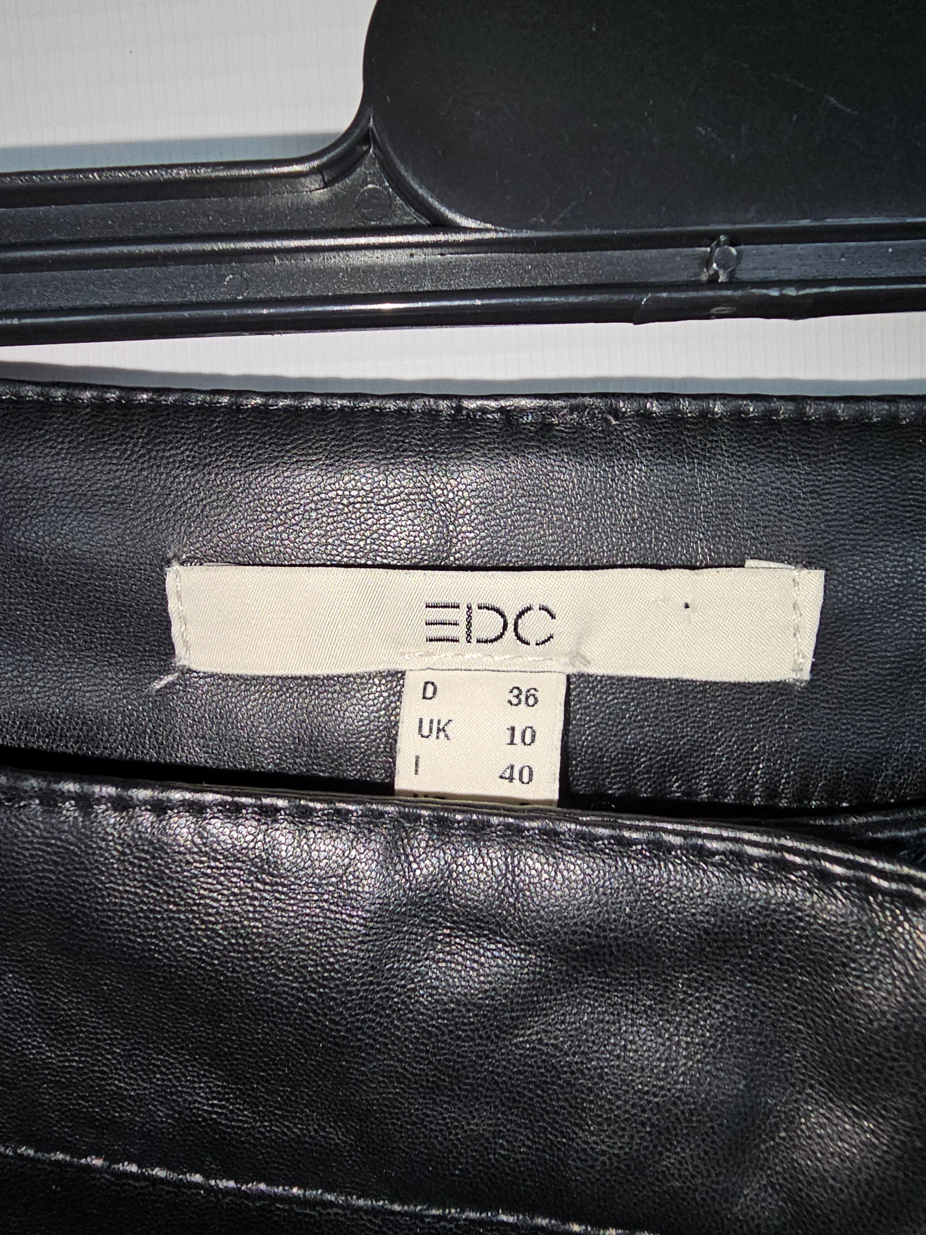 EK13278 Damen Lederhose von Esprit, Schwarz, Gr. 36