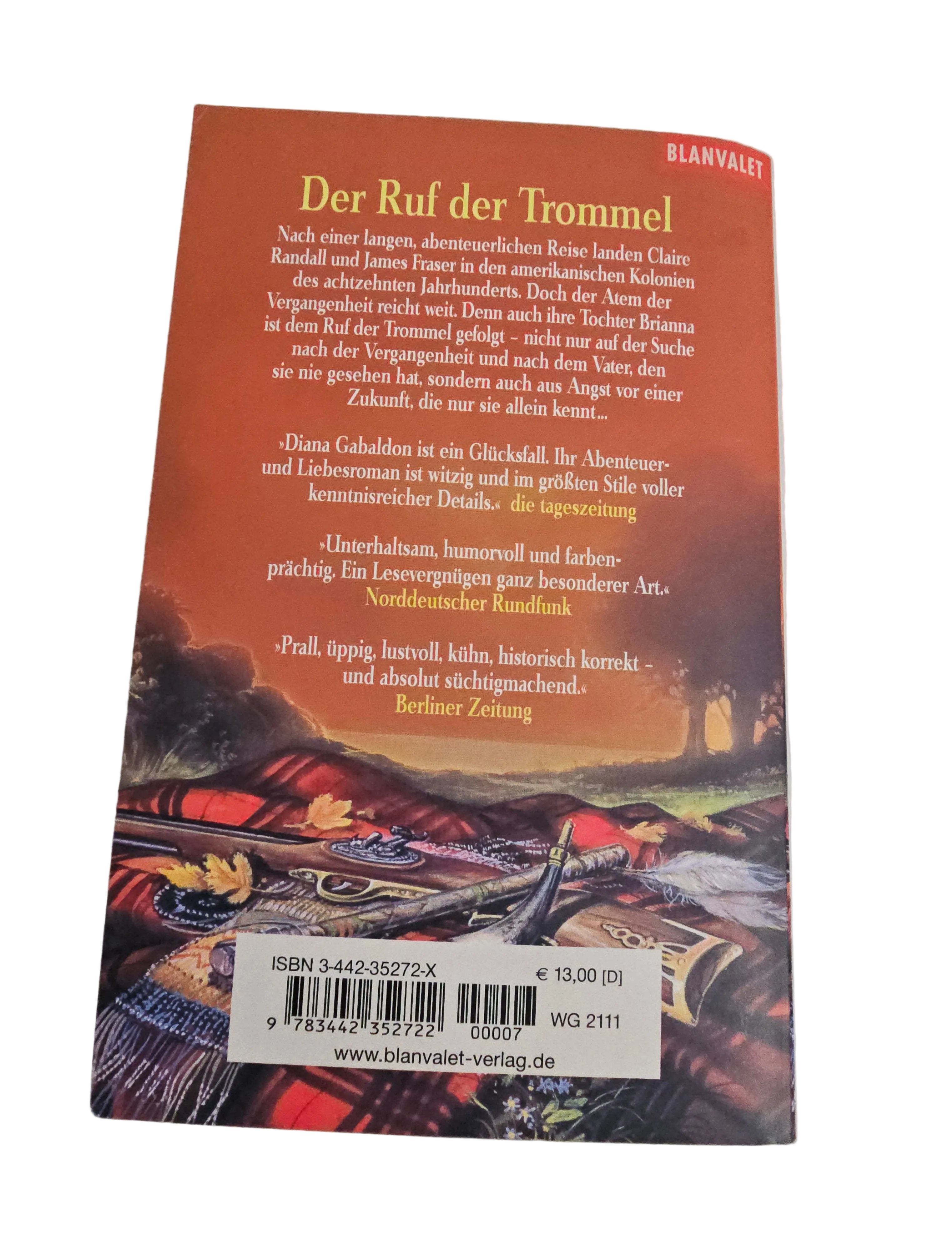 EB5640 Der Ruf der Trommel, Roman von Diana Gabaldon