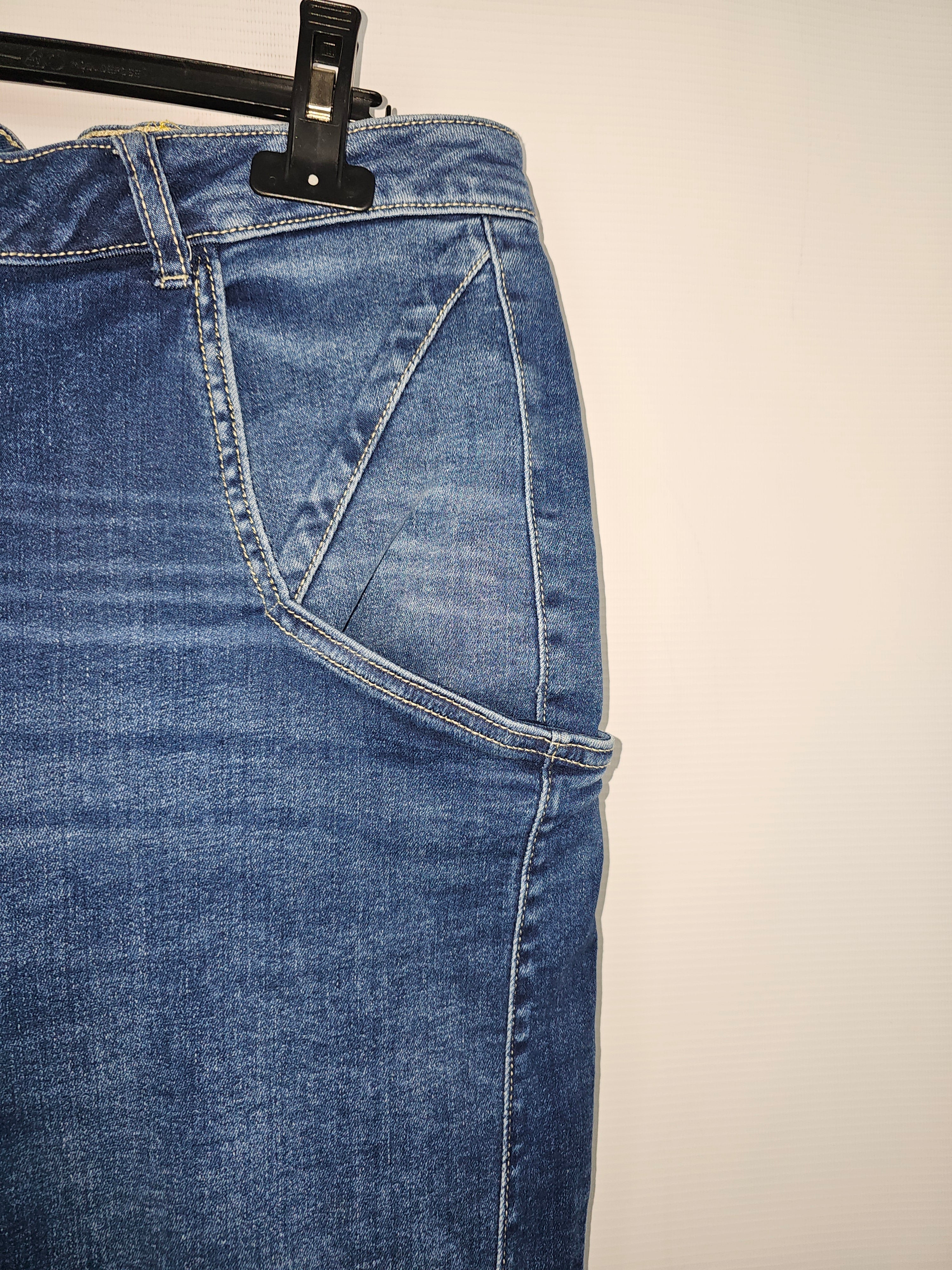 EK13285 Damen Hose von Gina Benotti, Blau, Gr. 50