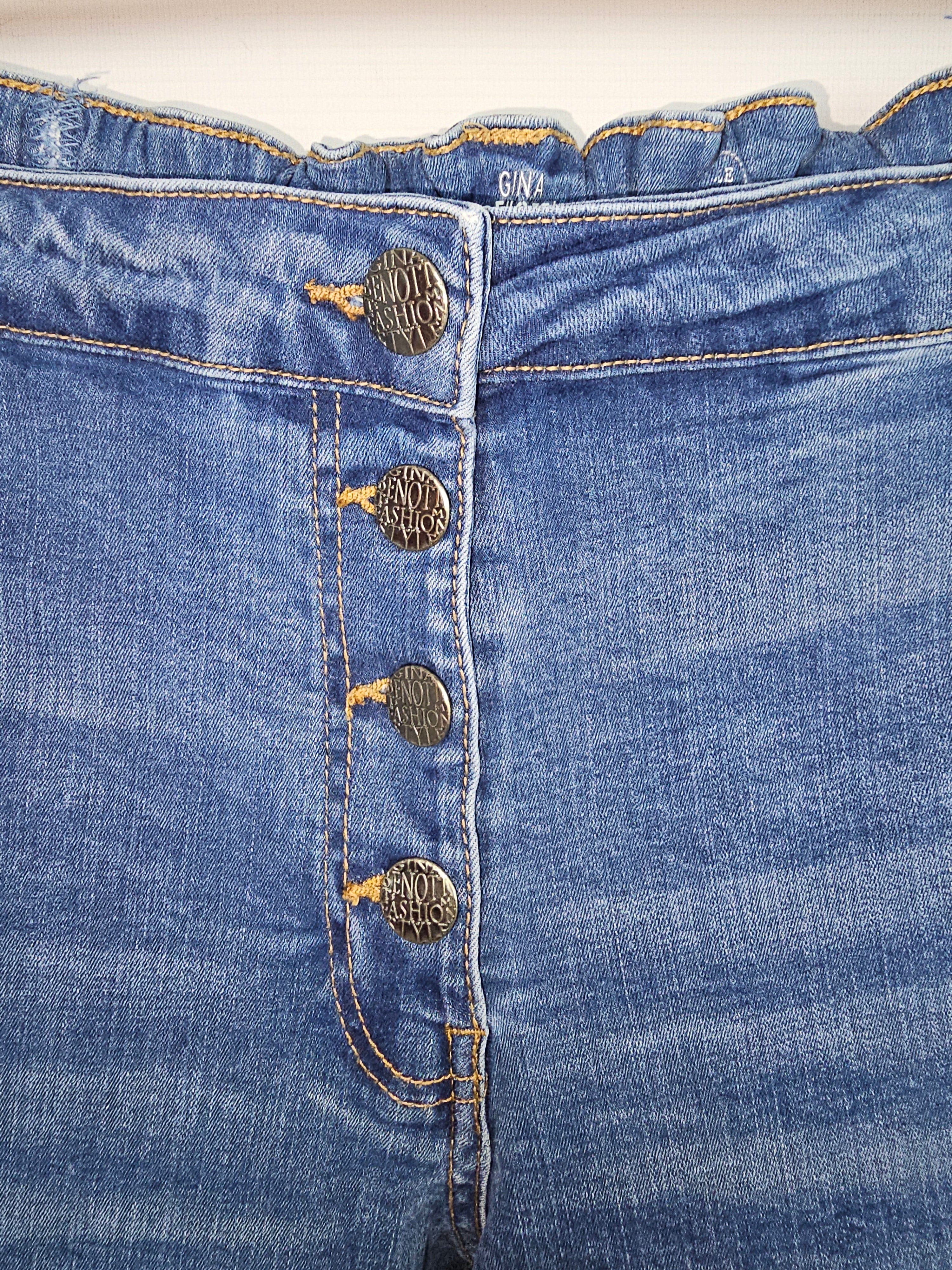 EK13286 Damen Hose von Gina Benotti, Blau, Gr. 50