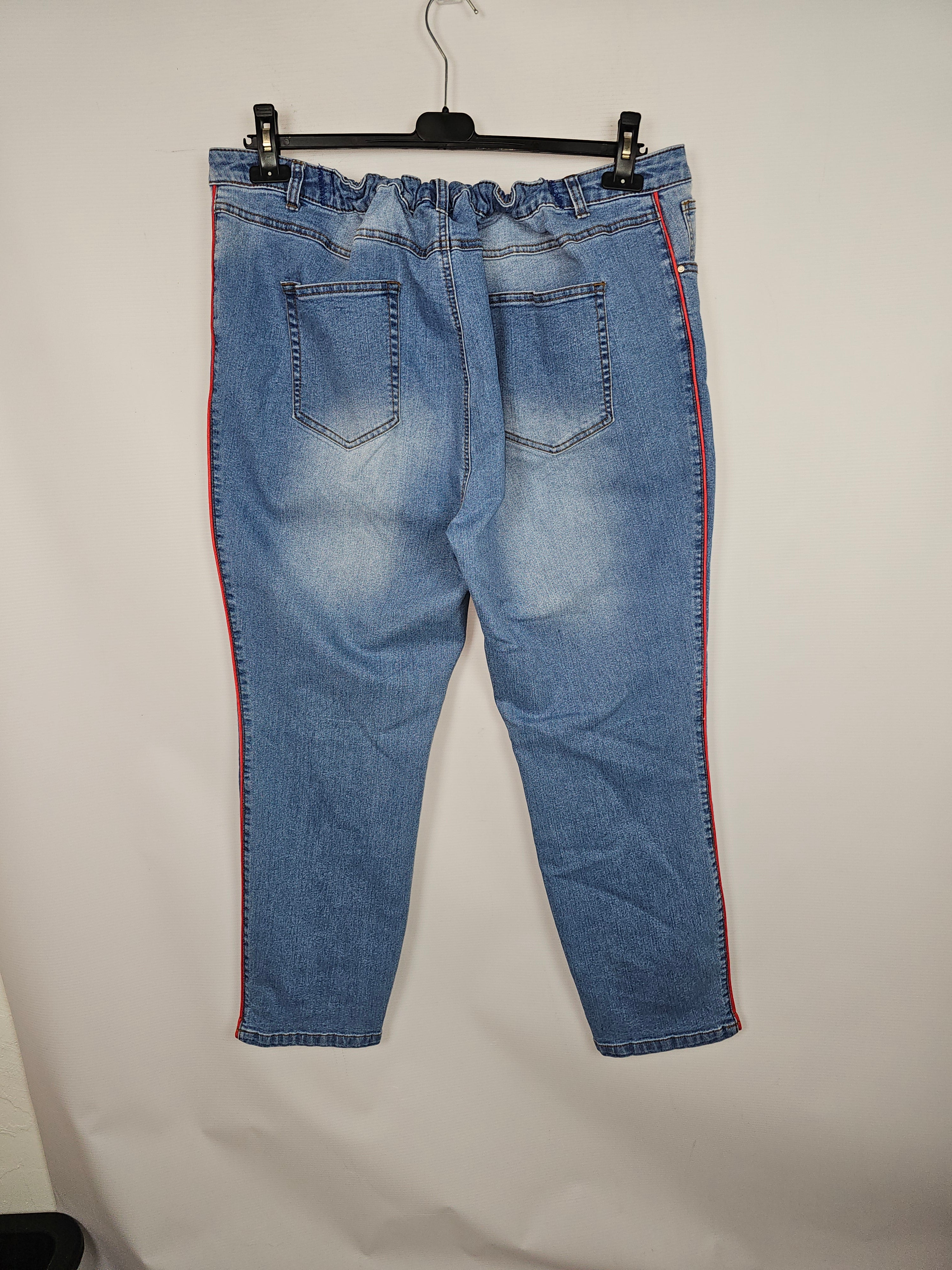 EK13283 Damen Hose von Ambria, Blau, Gr. 50