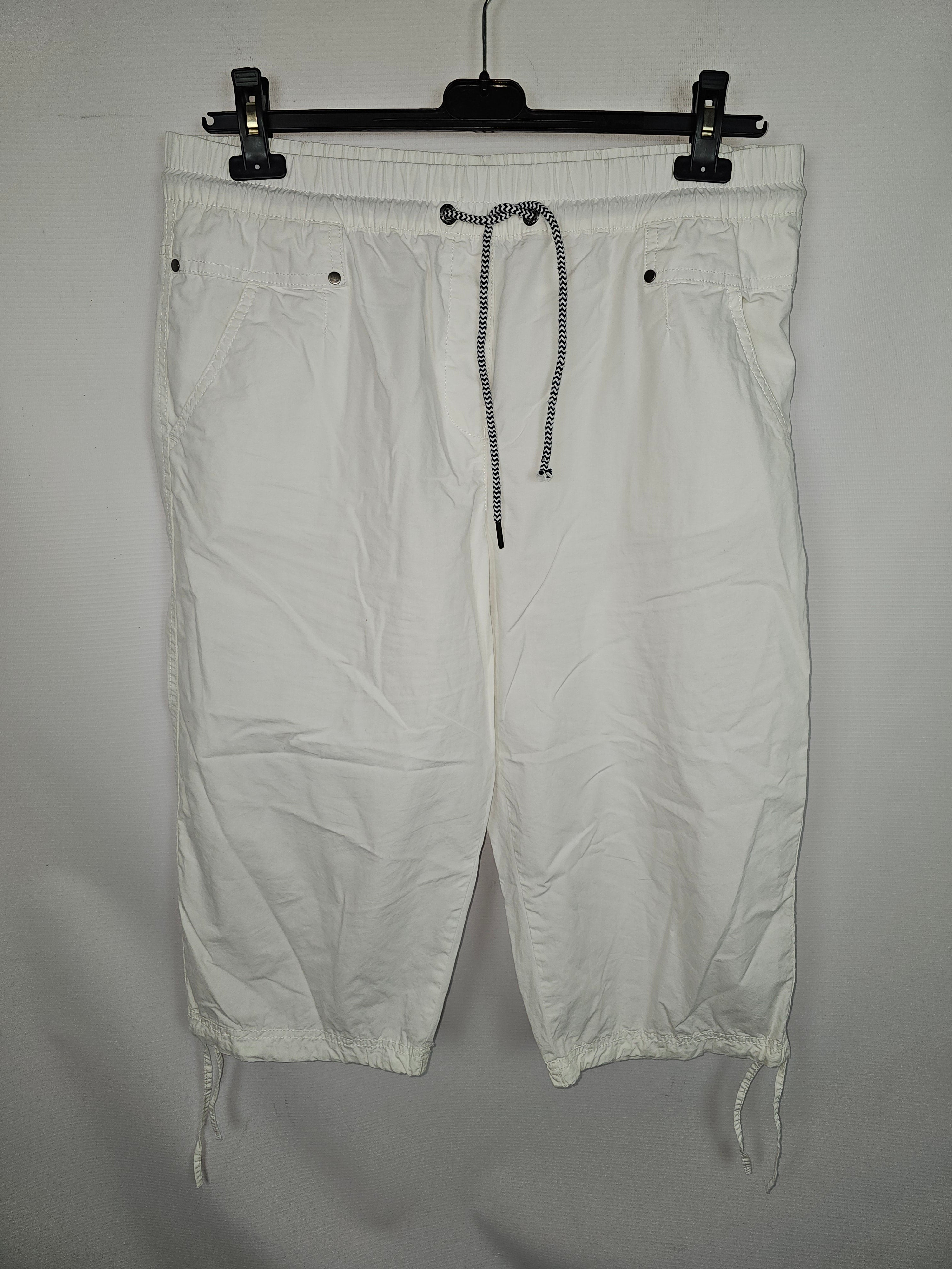 EK13263 Damen Hose von Gina, weiß, Gr.44