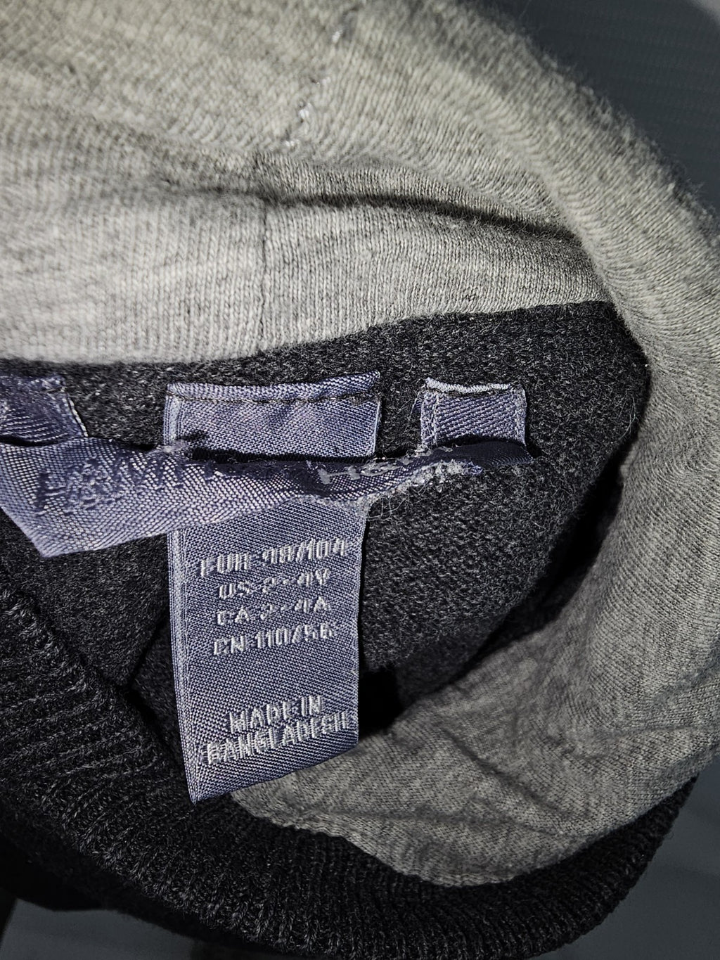 EK7362 Jungen Pullover von H&M, Grau, Gr.98/1046