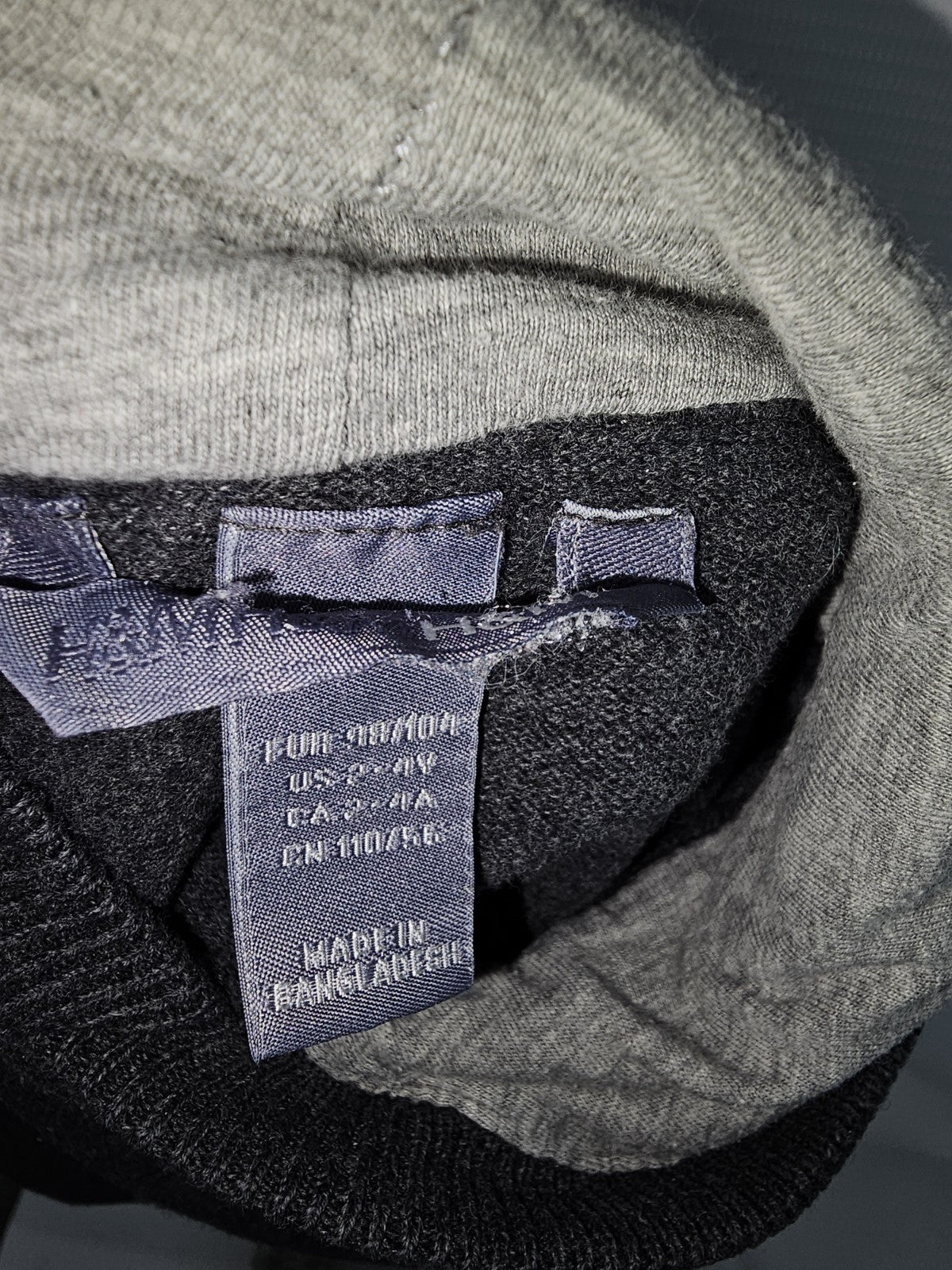 EK7362 Jungen Pullover von H&M, Grau, Gr.98/1046