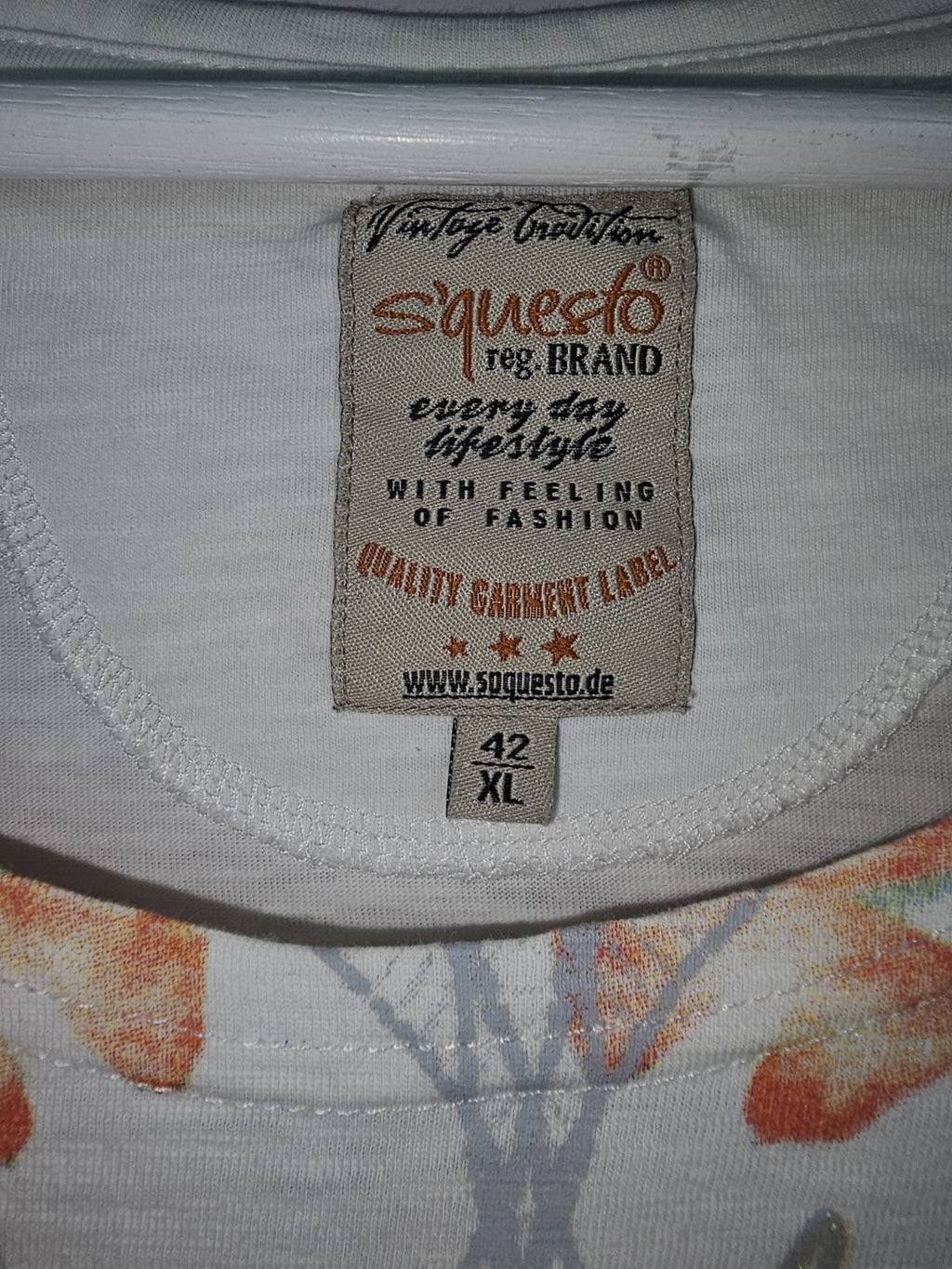EK7045 Damen T-Shirt von S'questo, weiß, Gr.422