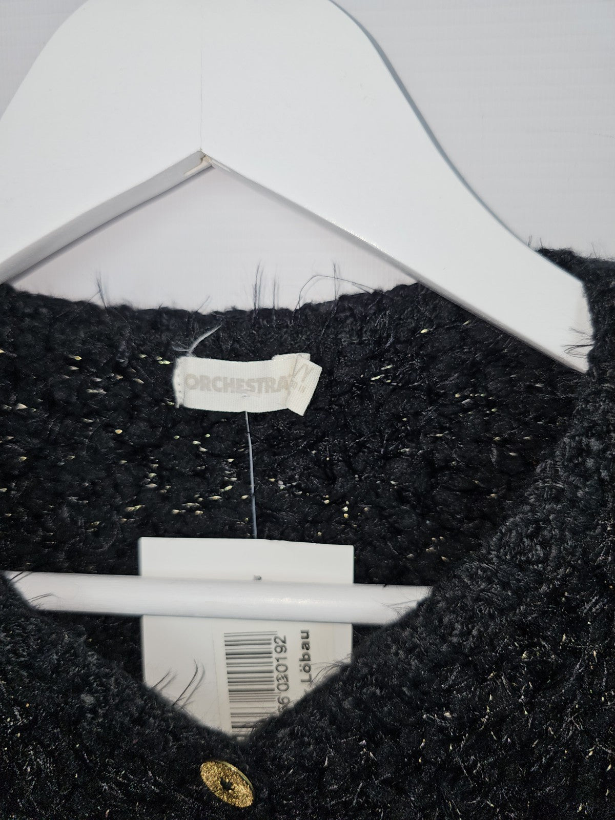 EK7355 Kinder Mädchen Bolero von Orchestra, Schwarz, Gr.8 ca 1342