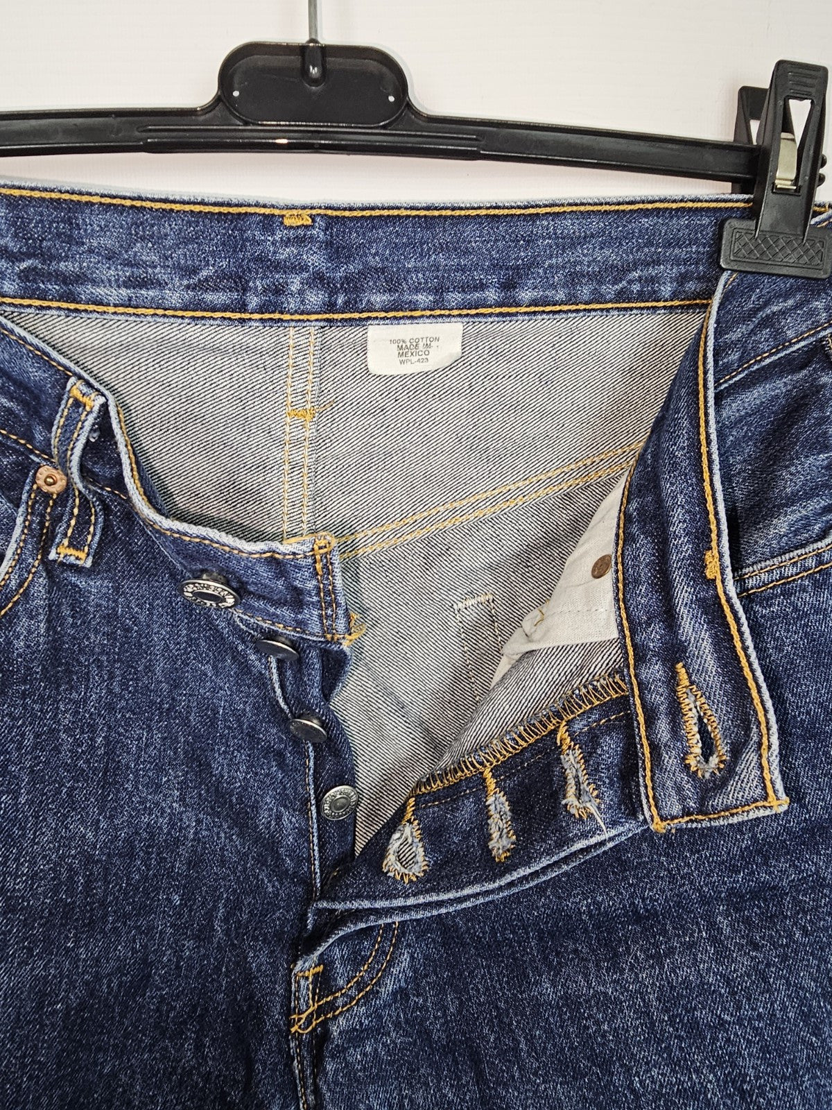 EK7468 Herren Jeans von Levi Strauss, Blau, Gr. W32 L322