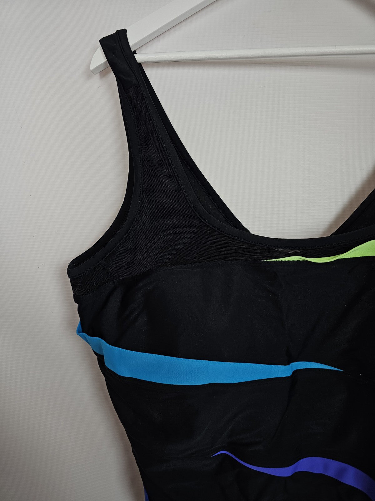 EK7108 Damen Badeanzug von Ulla Popken, Schwarz, Gr.601