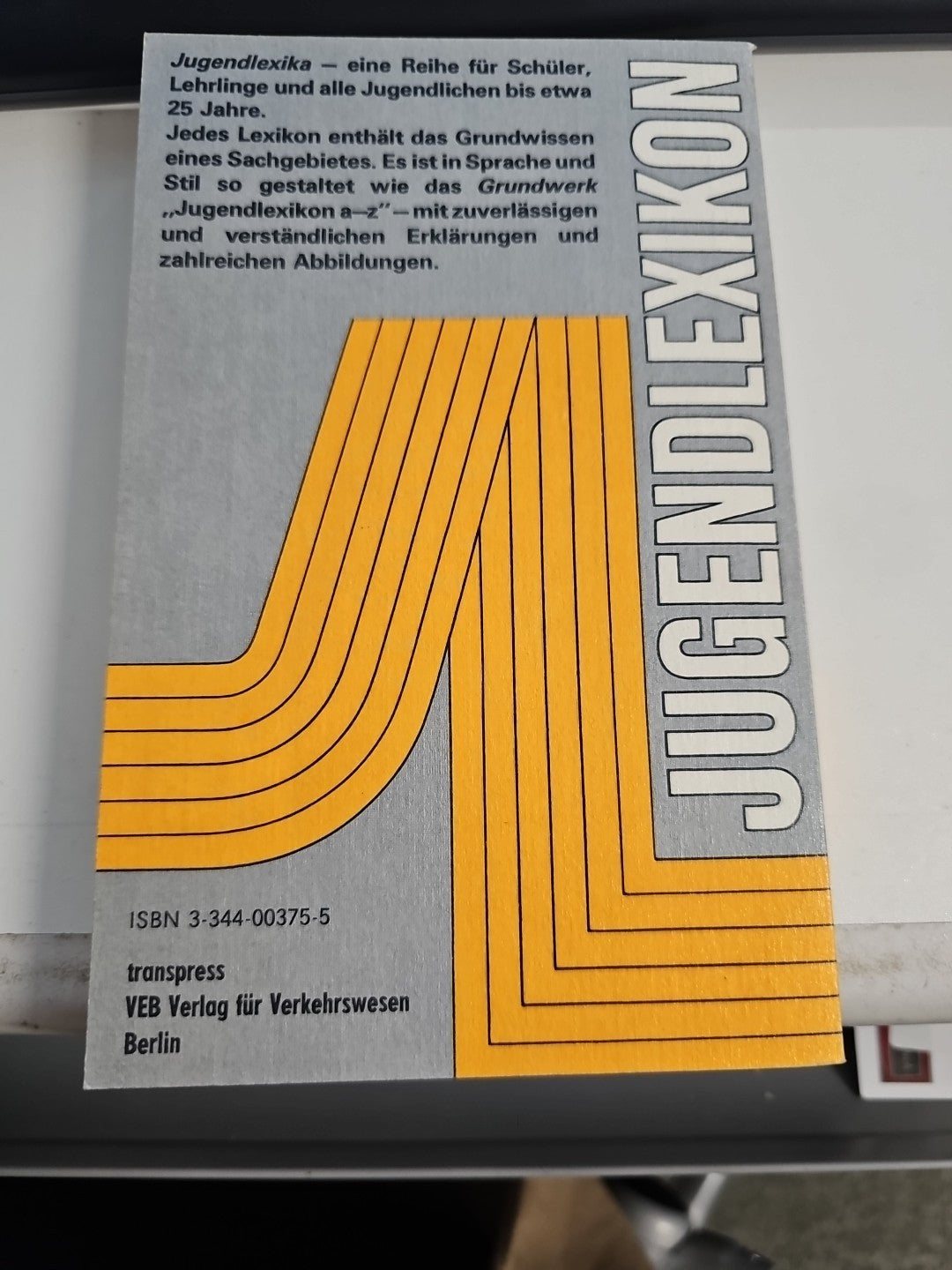 EB 2859 Jugendlexikon VEB Verlag Für Verkehrswesen Berlin 19891