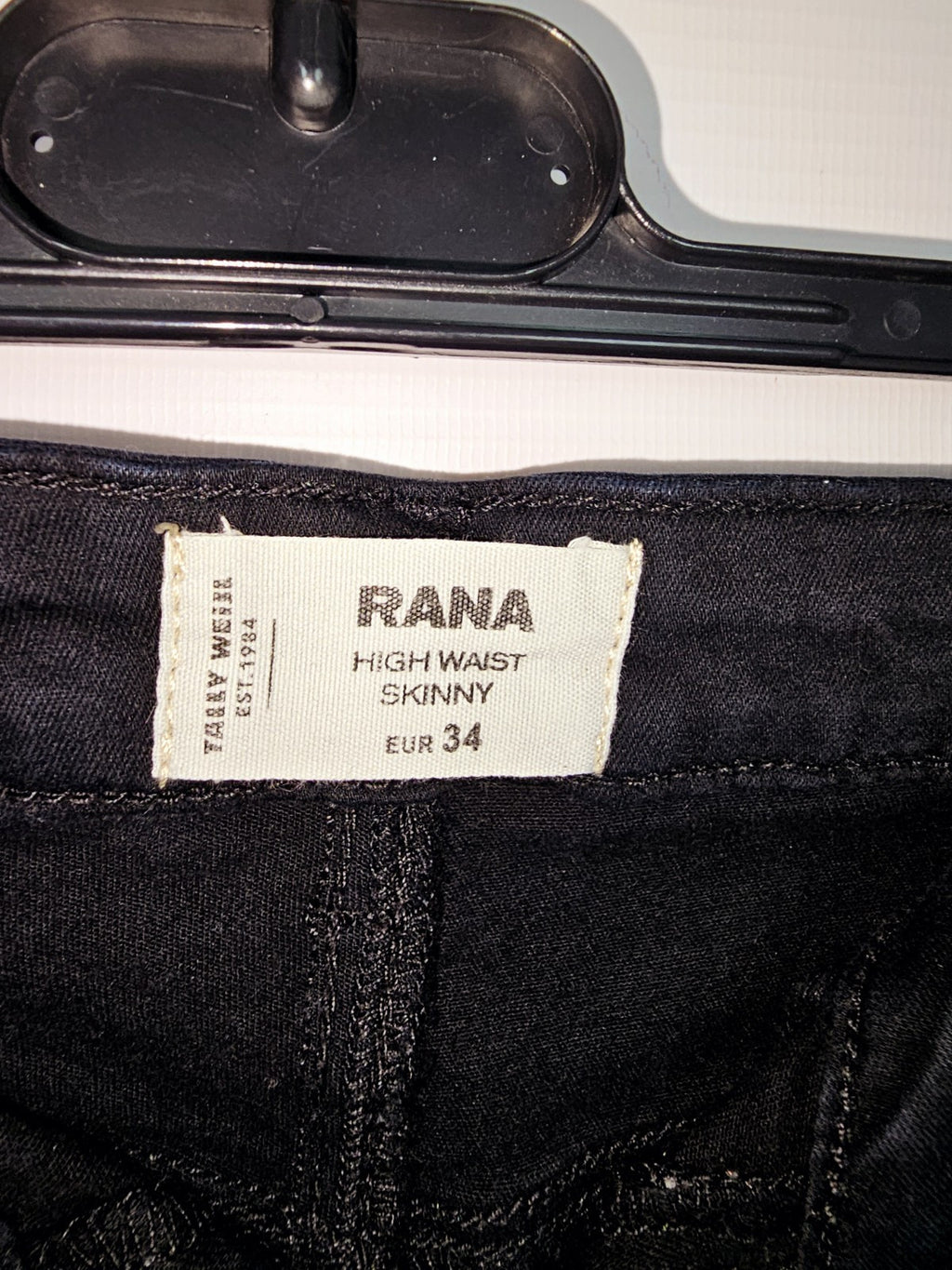 EK7416 Damen Jeans von Taily Weijl, schwarz, Gr.342