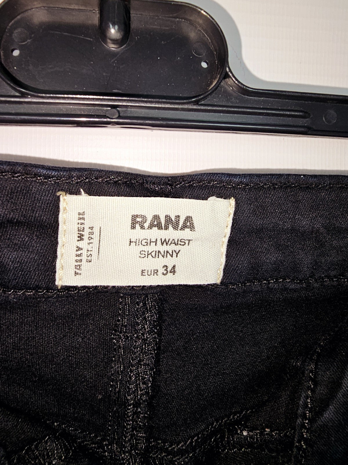 EK7416 Damen Jeans von Taily Weijl, schwarz, Gr.342