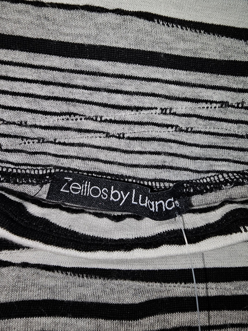 EK7216 Damen Rock von Zeitlos By Luana, Schwarz/weiß,  Gr.27