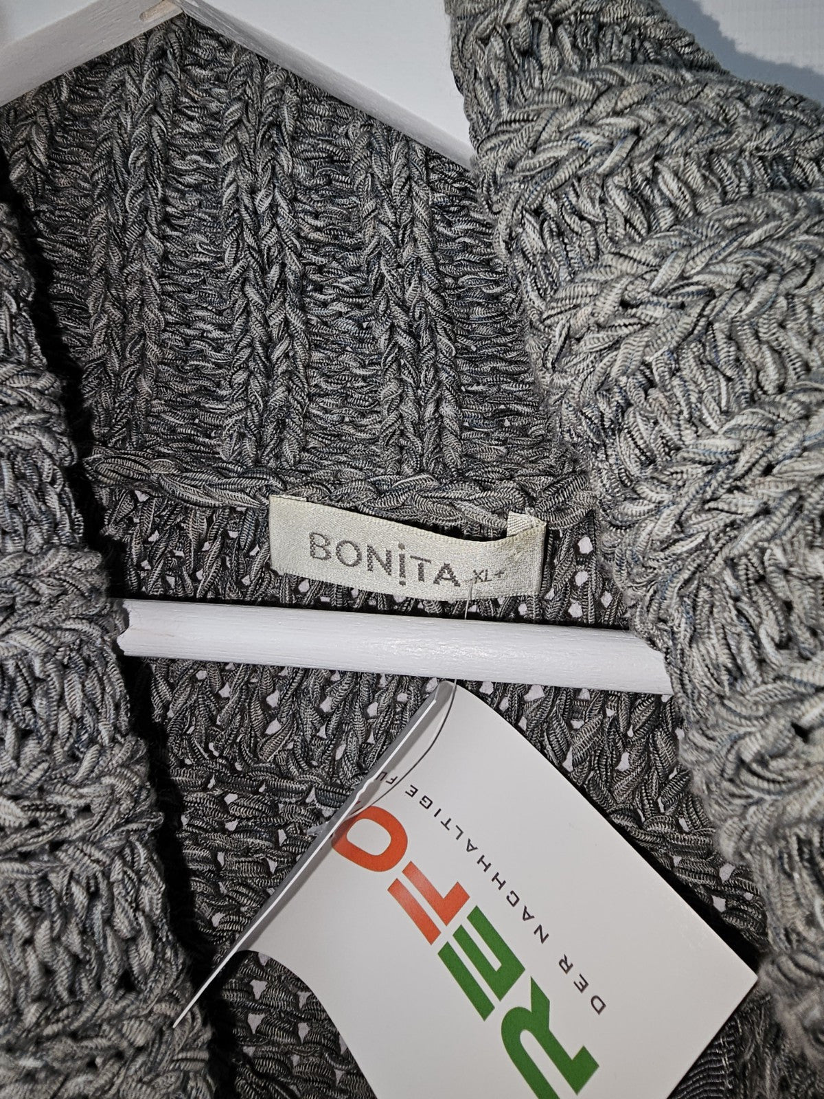 EK7389 Damen Pullover von Bonita, Grau, Gr. XL3