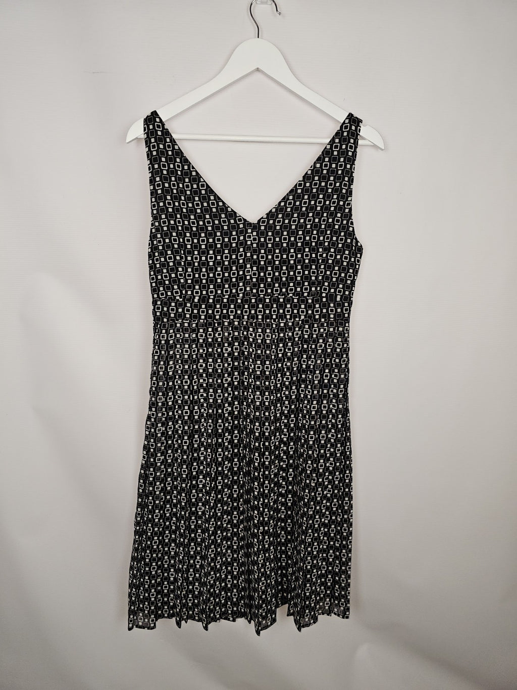 EK7186 Damen Kleid von Esprit, Schwarz/weiß, Gr.L-XL3