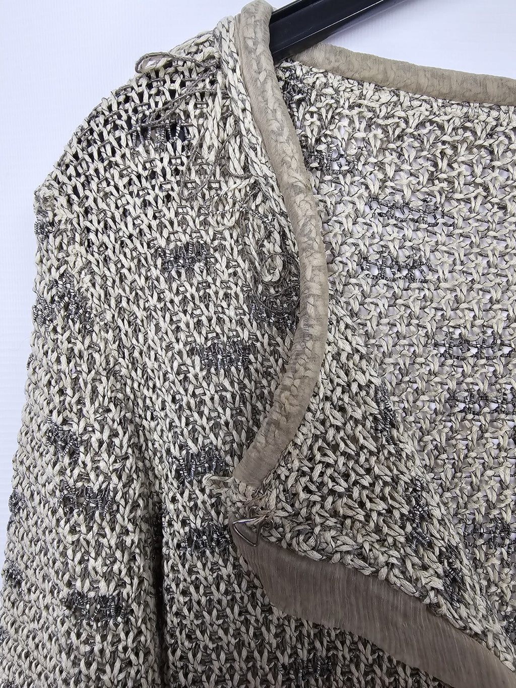 EK7218 Damen Jacke von Bottega, Beige, Gr.M5