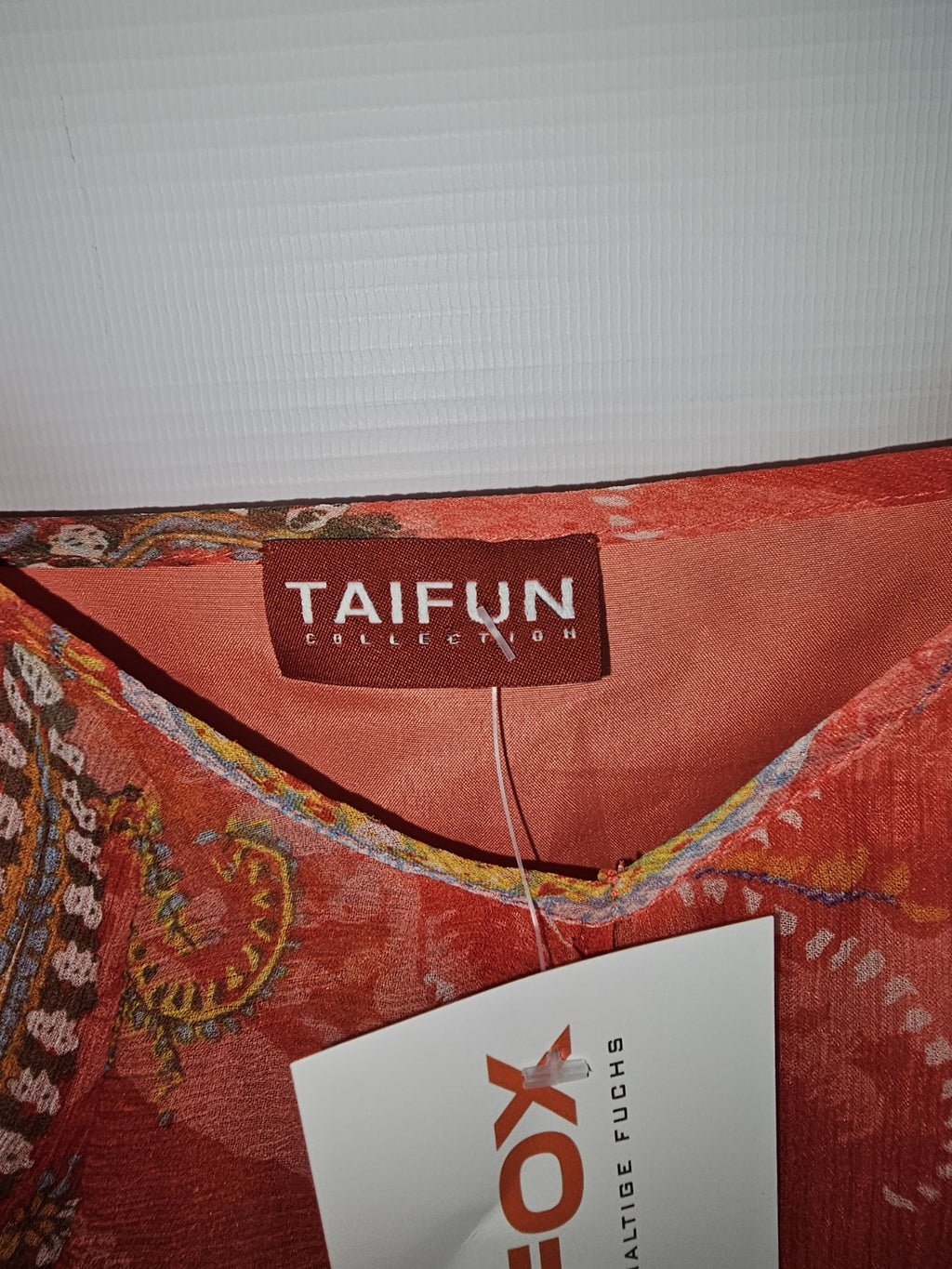 EK7088 Damen Kleid von Taifun, Rot, Gr.362