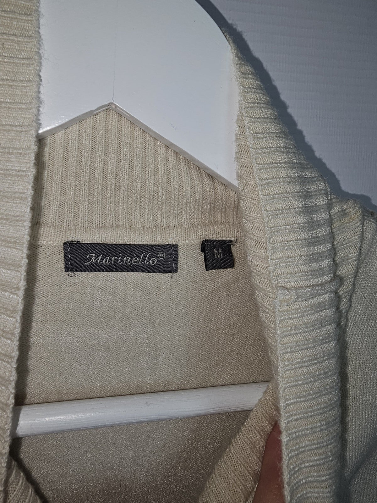 EK7179 Damen Rollkragenpullover von Marinello, Beige, Gr.M2