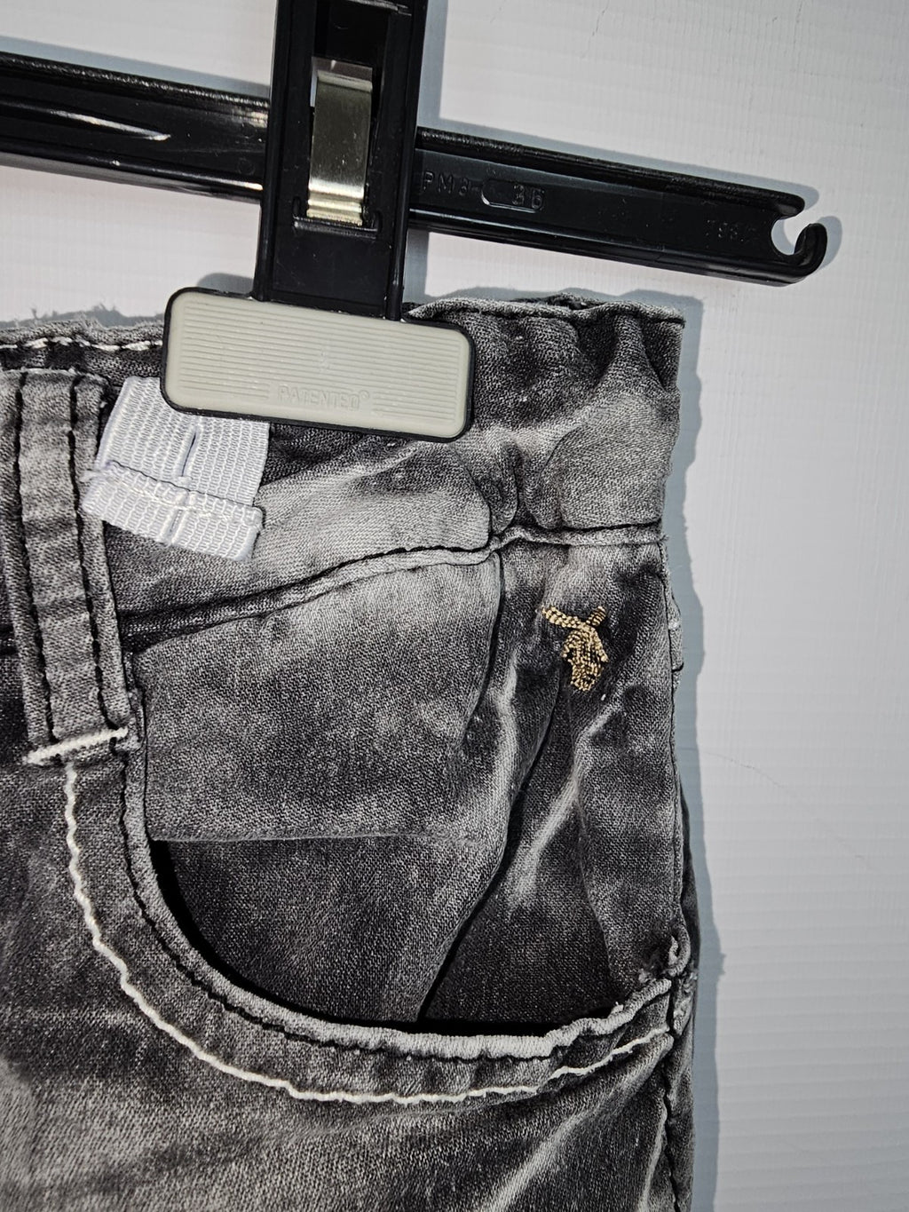 EK7129 Kinder Shorts von Norton Jeans, Grau, Gr.91