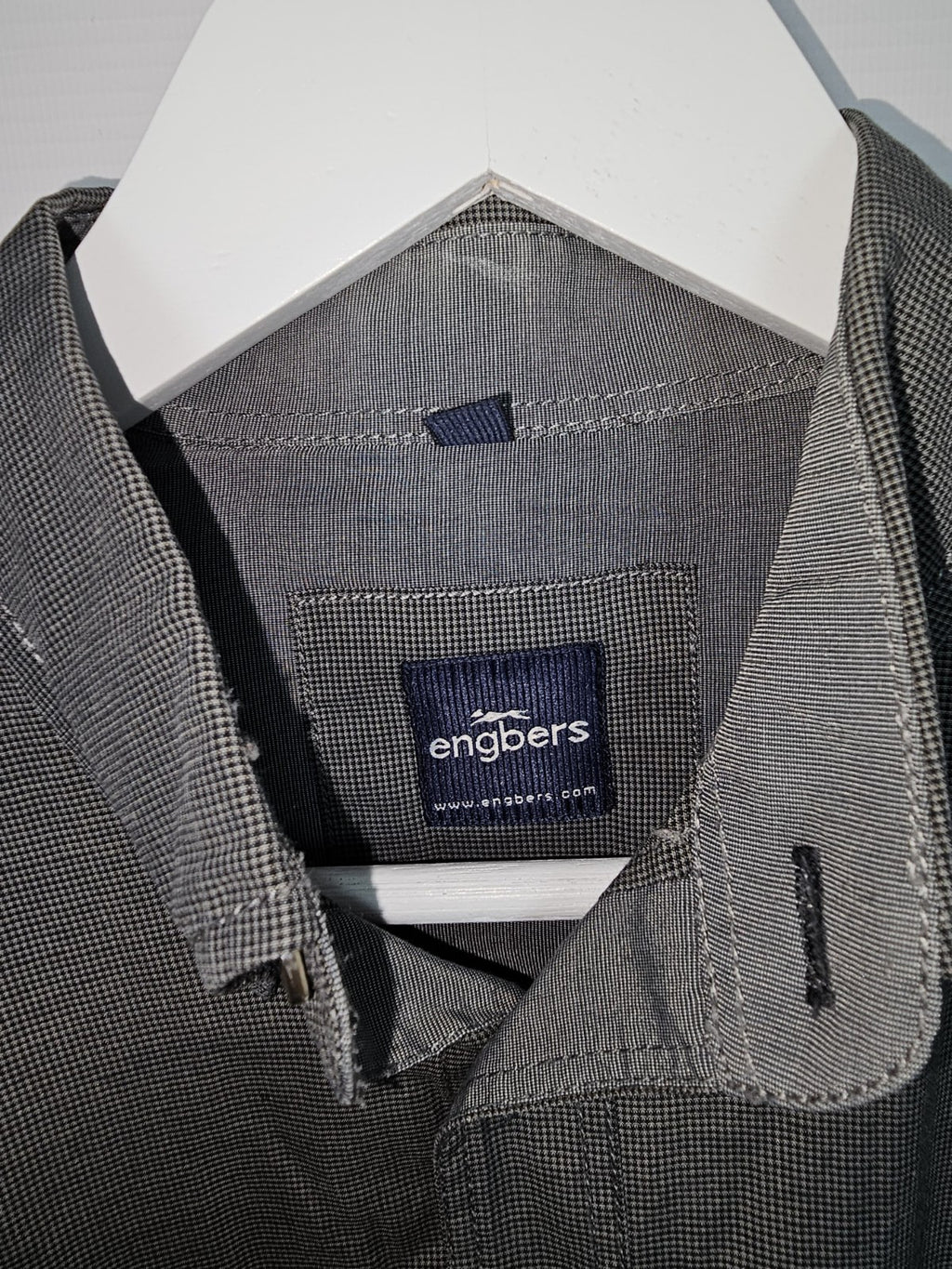 EK6702 Herren Hemd von Engbers, Grau, Gr.39/402