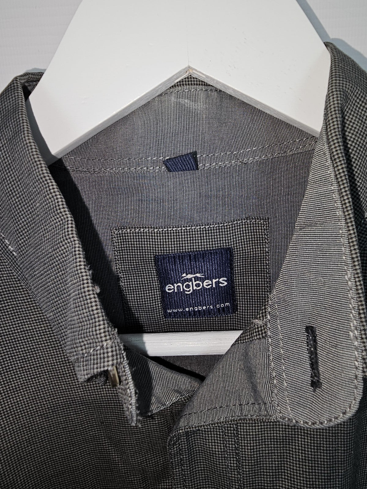 EK6702 Herren Hemd von Engbers, Grau, Gr.39/402