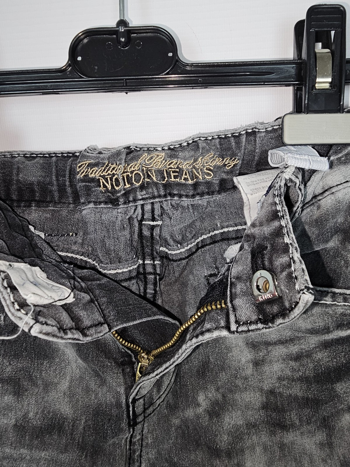 EK7129 Kinder Shorts von Norton Jeans, Grau, Gr.92