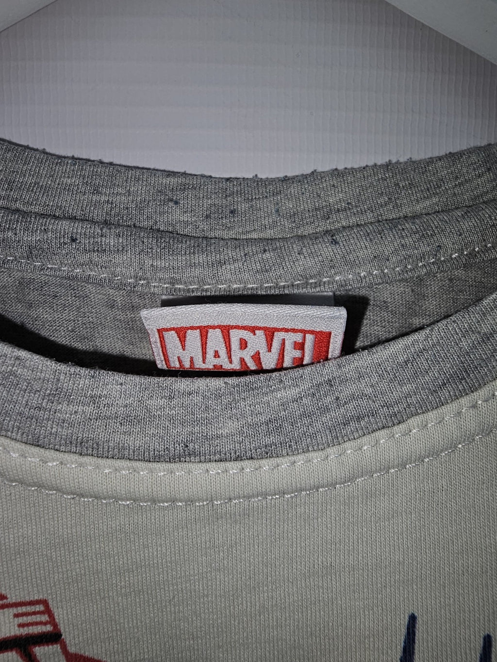 EK7359 Jungen Sweatshirt von Marvel, Grau, Gr.1222