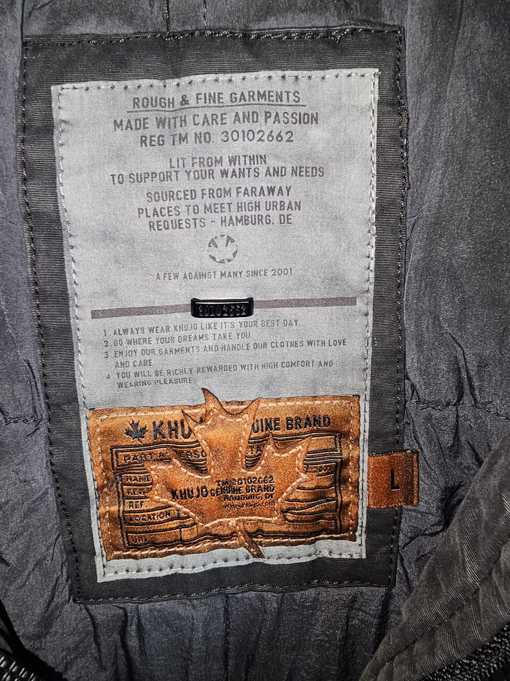 EK7515 Damen Jacke von Khujo, grau, Gr.L5