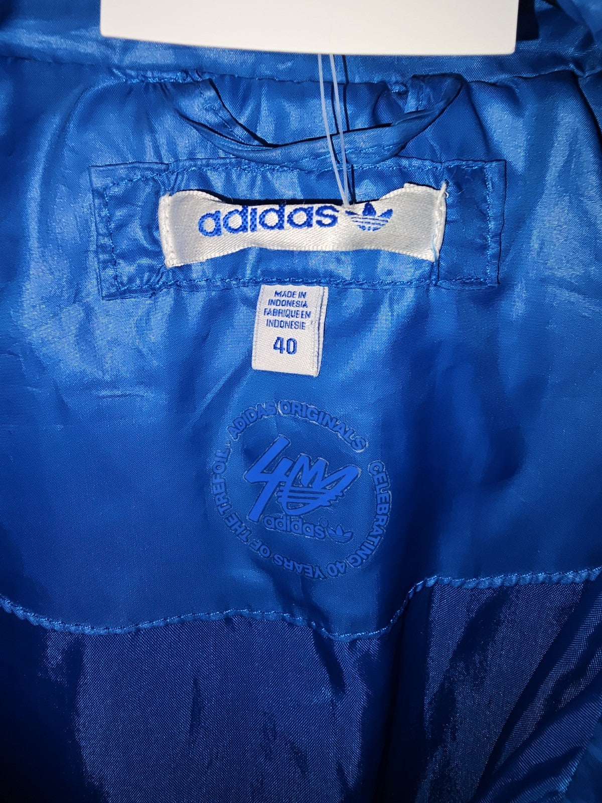 EK7588 Damen Jacke von Adidas, blau, Gr.402