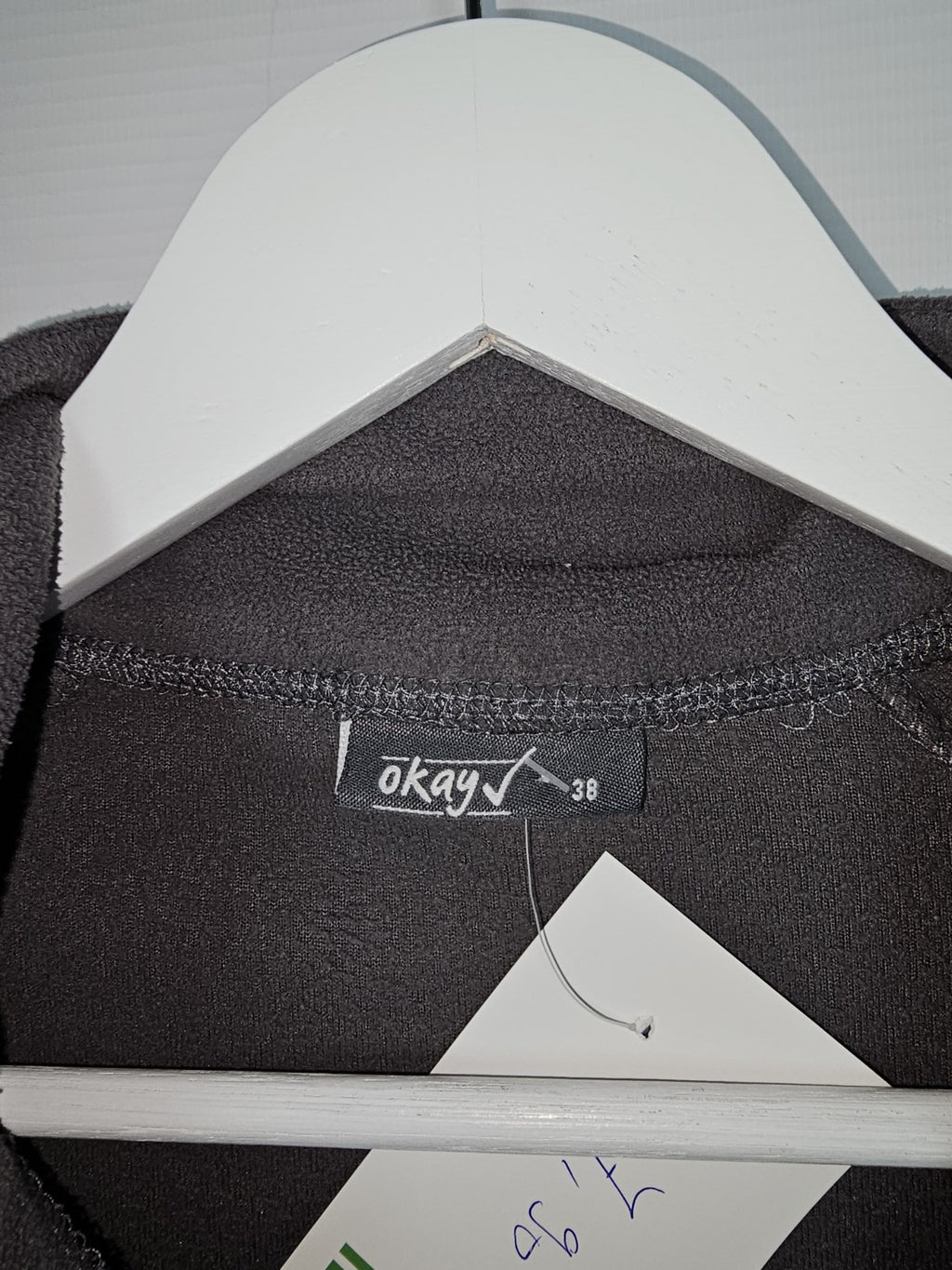 EK7077 Damen Fleece Pullover von Basic, Grau, Gr.382