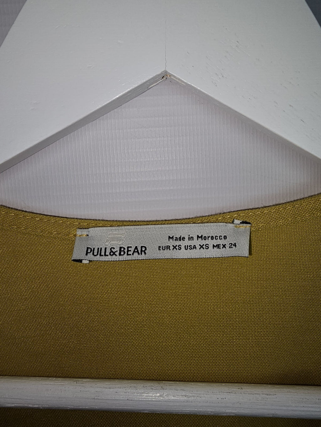 EK7087 Damen Kleid von Pull&Bear, Gelb, Gr.xs2