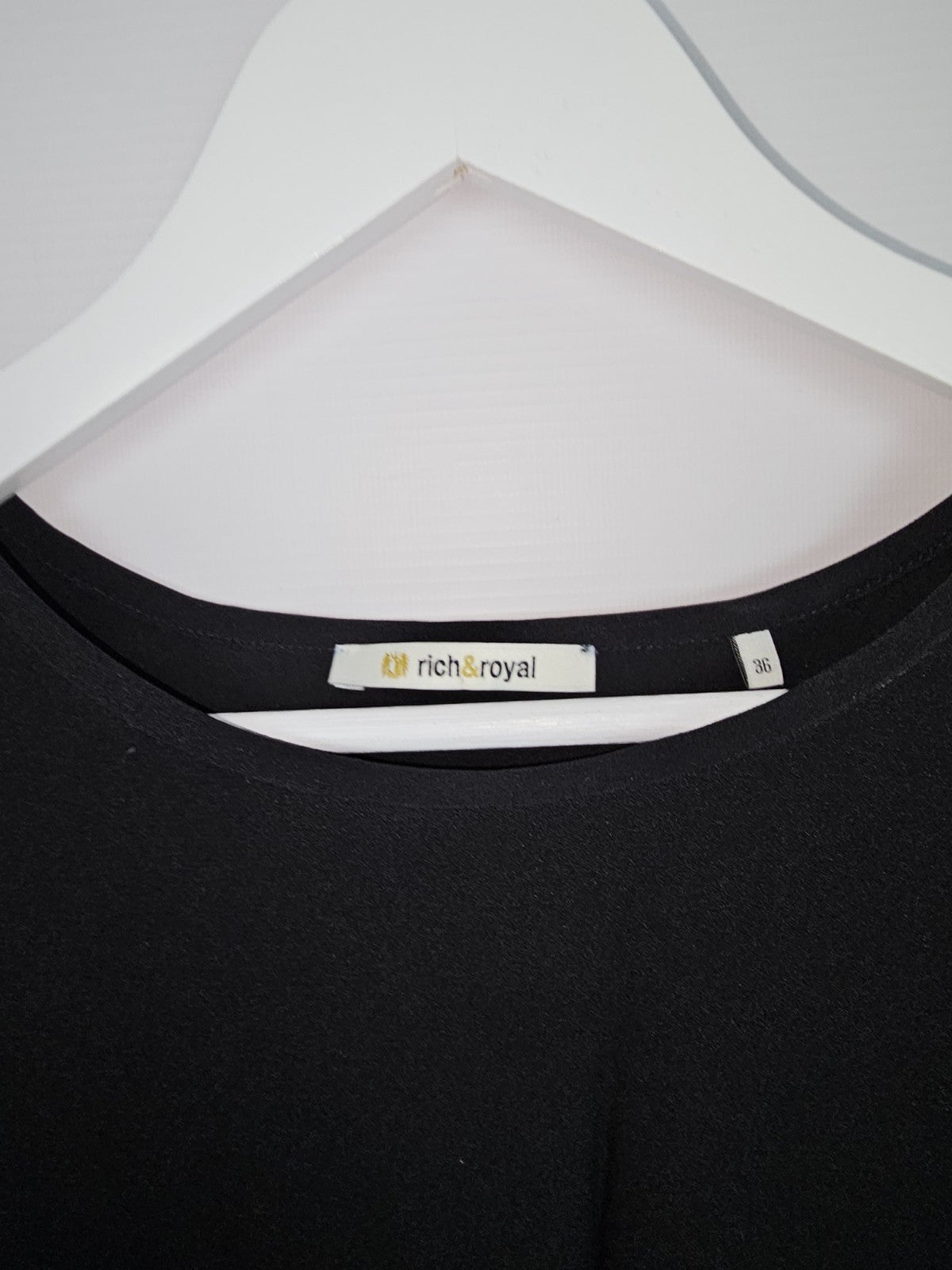 EK6992 Damen Bluse von Rich&Royal, Schwarz, Gr.361